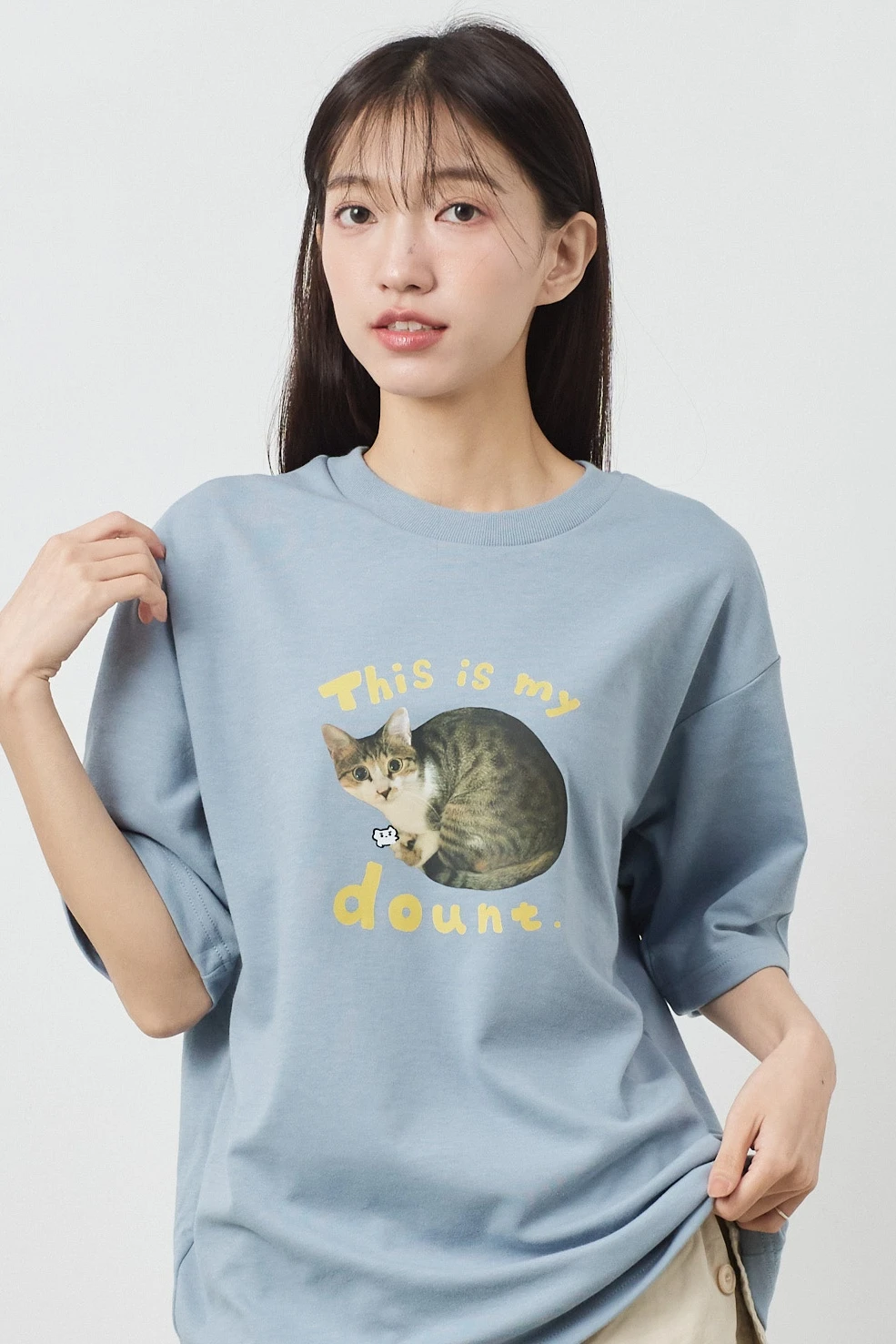 碰甜甜圈 親膚雲朵TEE