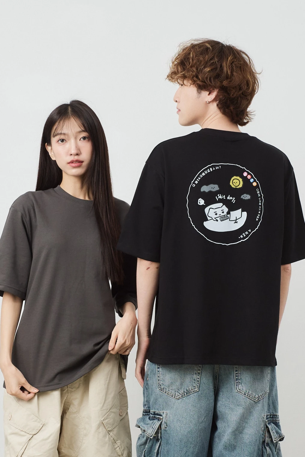 我不想上班 親膚雲朵TEE