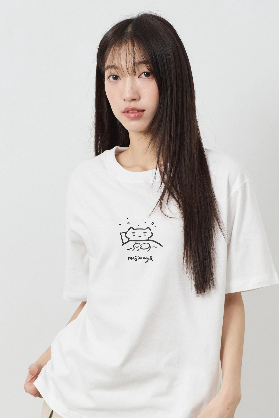 經典沒睡飽  中性經典純棉TEE