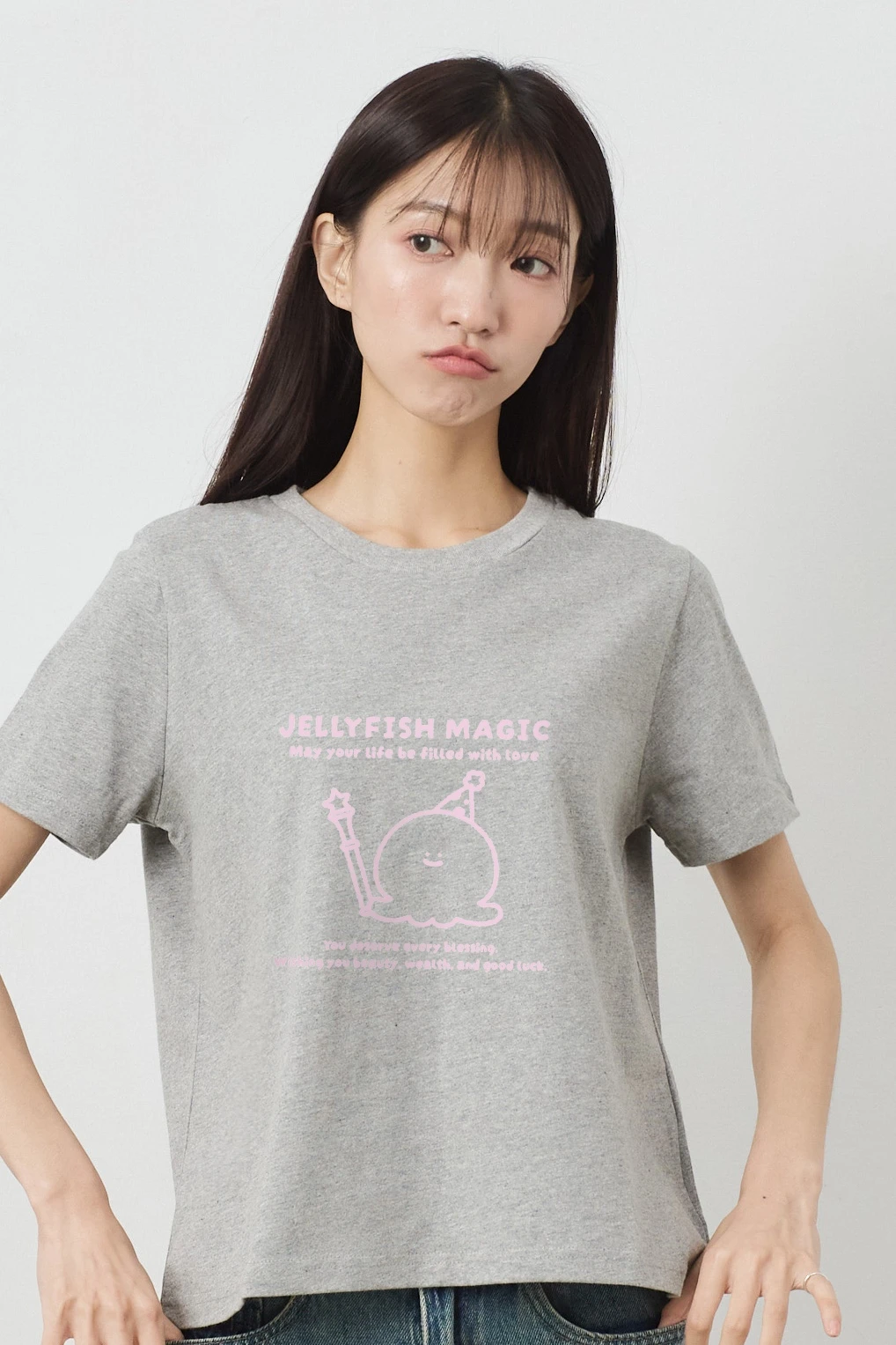 魔法水母 女版經典圓領TEE