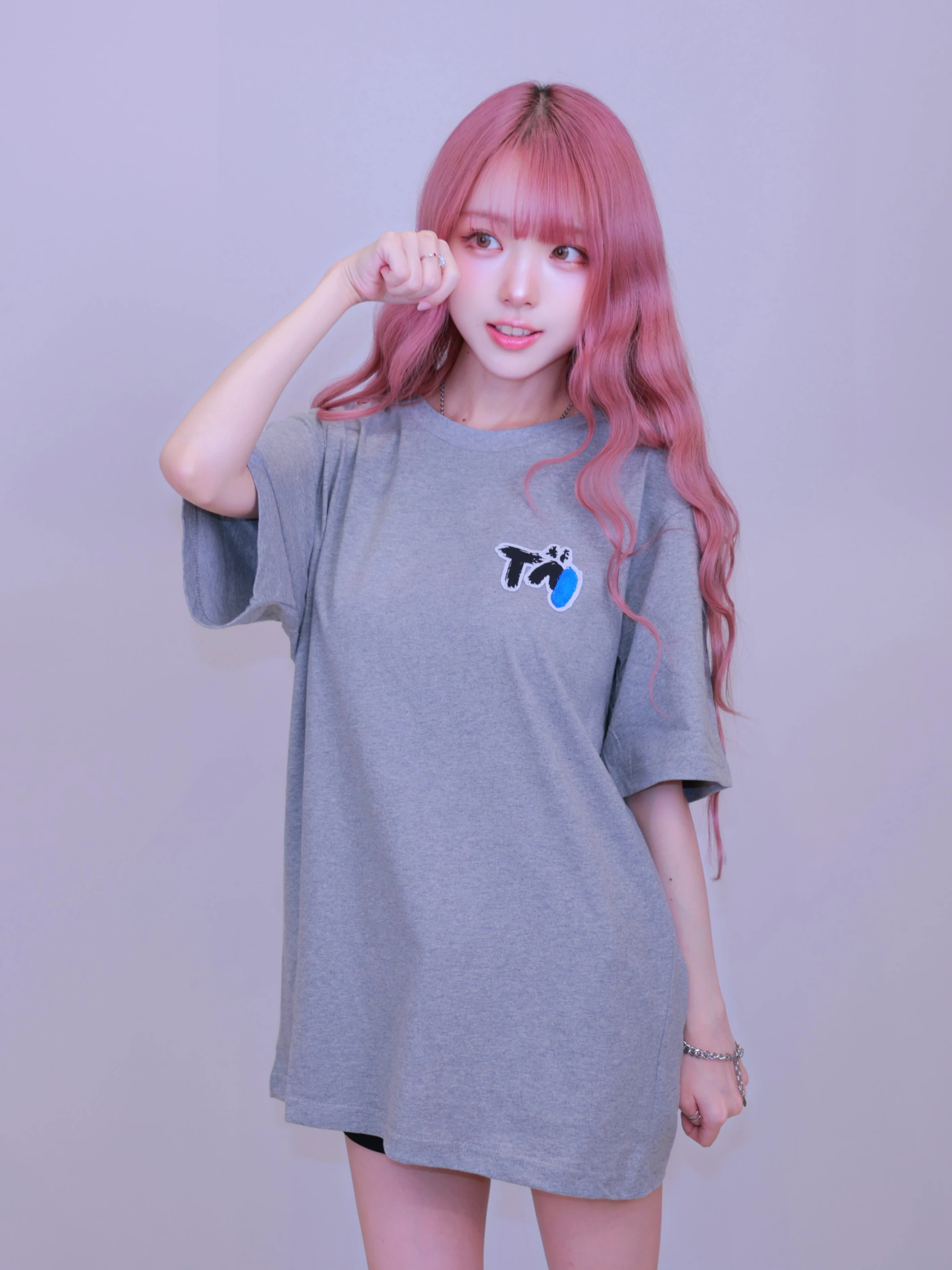 兔不哭，我陪你💗 中性經典純棉TEE