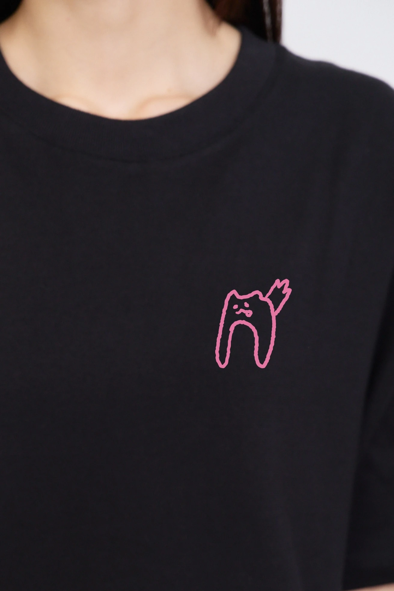 笨笨喵can be anything 中性經典純棉TEE
