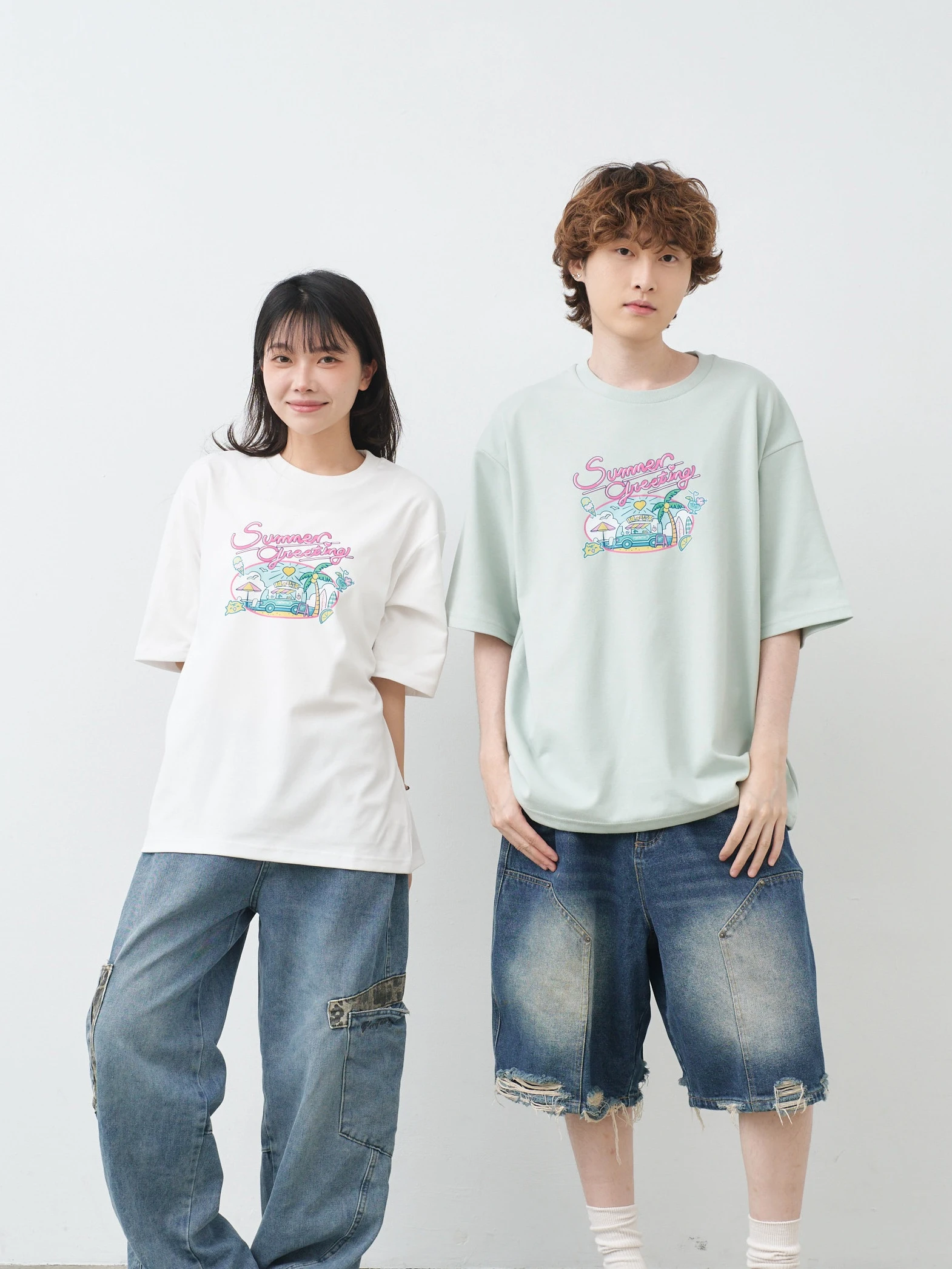 波の喫茶 親膚雲朵TEE