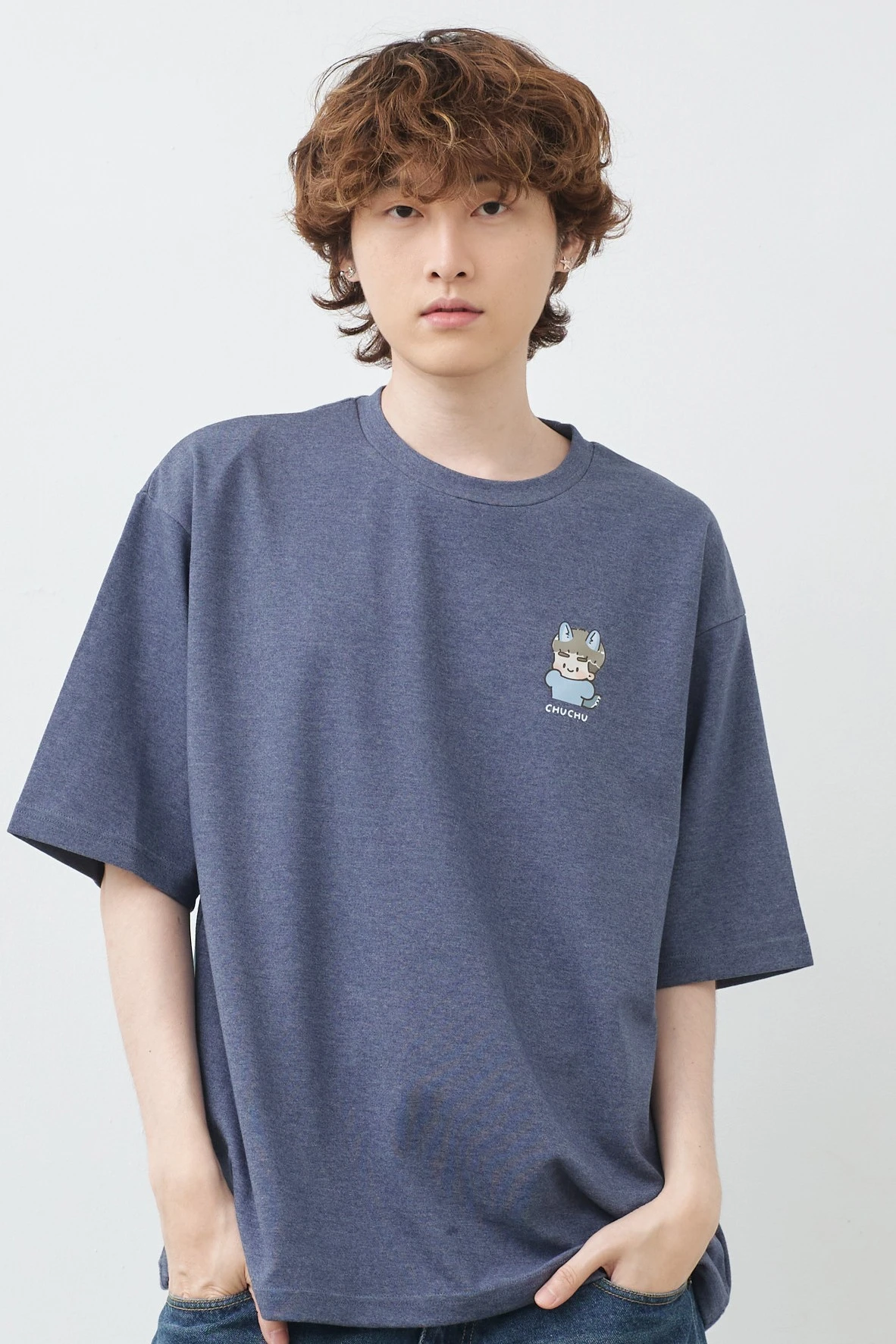 啾啾小狼 親膚雲朵TEE