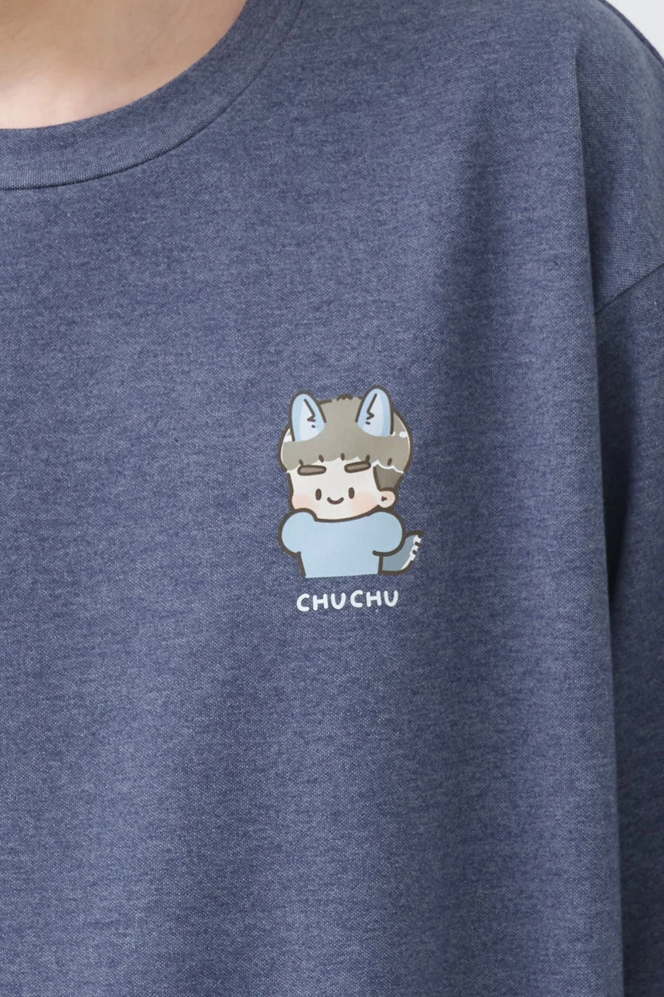 啾啾小狼 親膚雲朵TEE