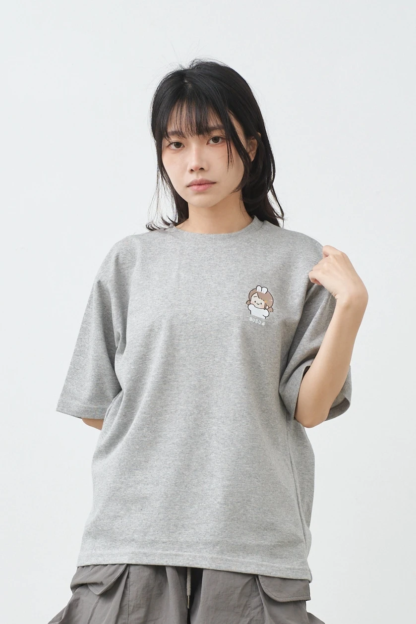 噗噗兔子 親膚雲朵TEE