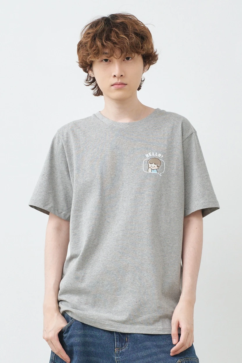 Hello啾啾 中性經典純棉TEE