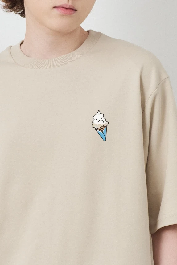 狗淇淋 親膚雲朵TEE