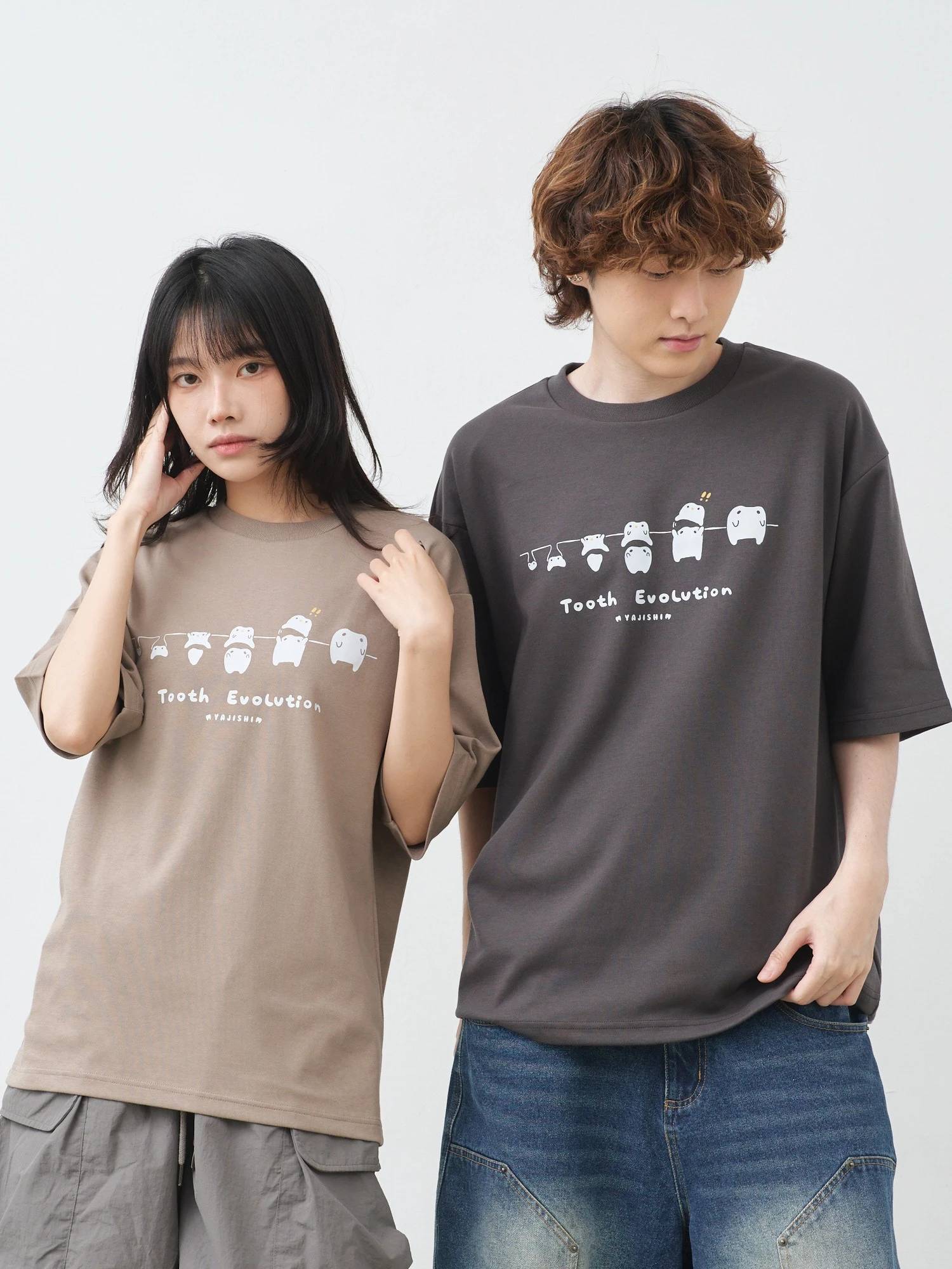 牙牙進化論 親膚雲朵TEE