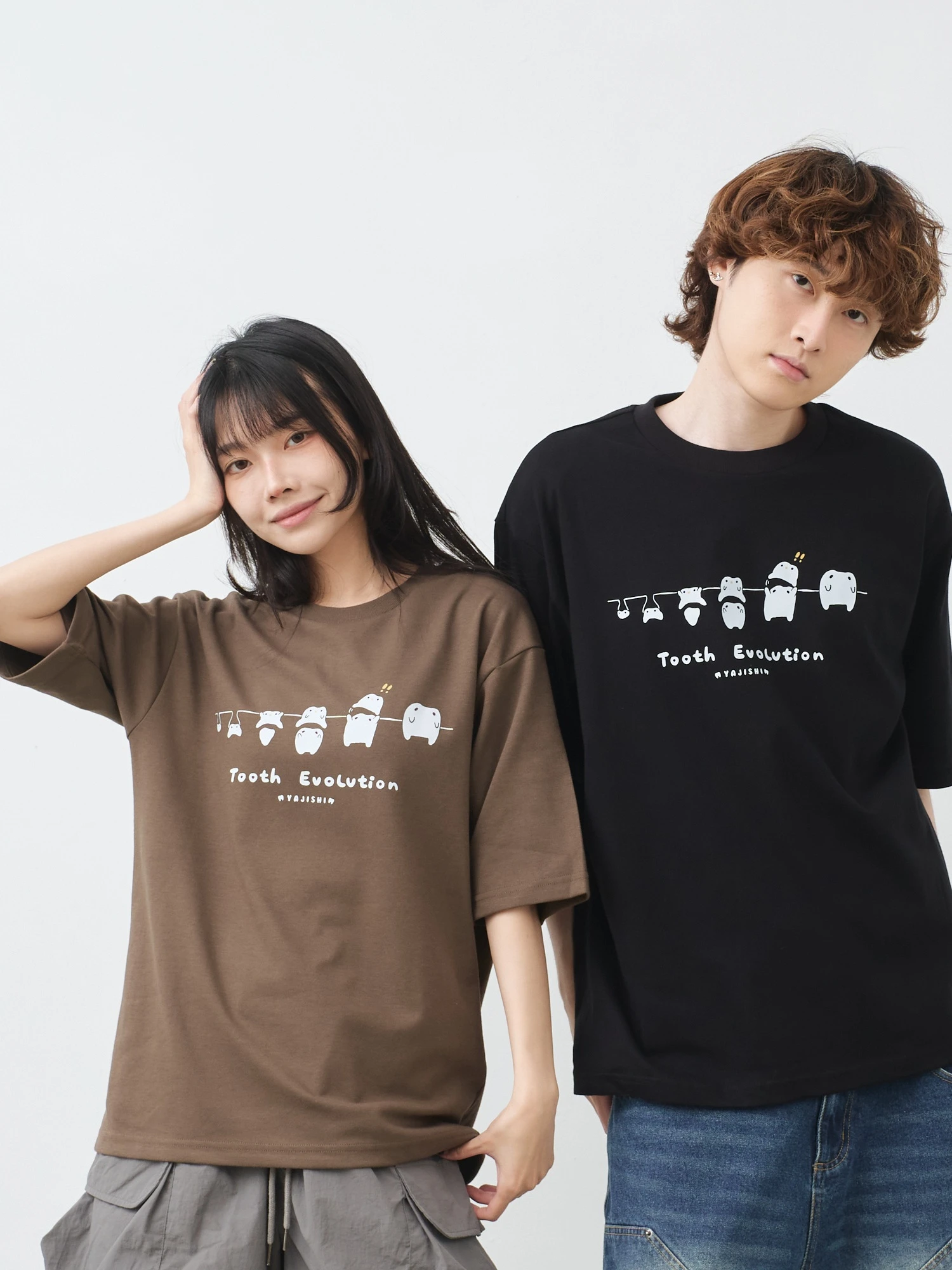 牙牙進化論 親膚雲朵TEE