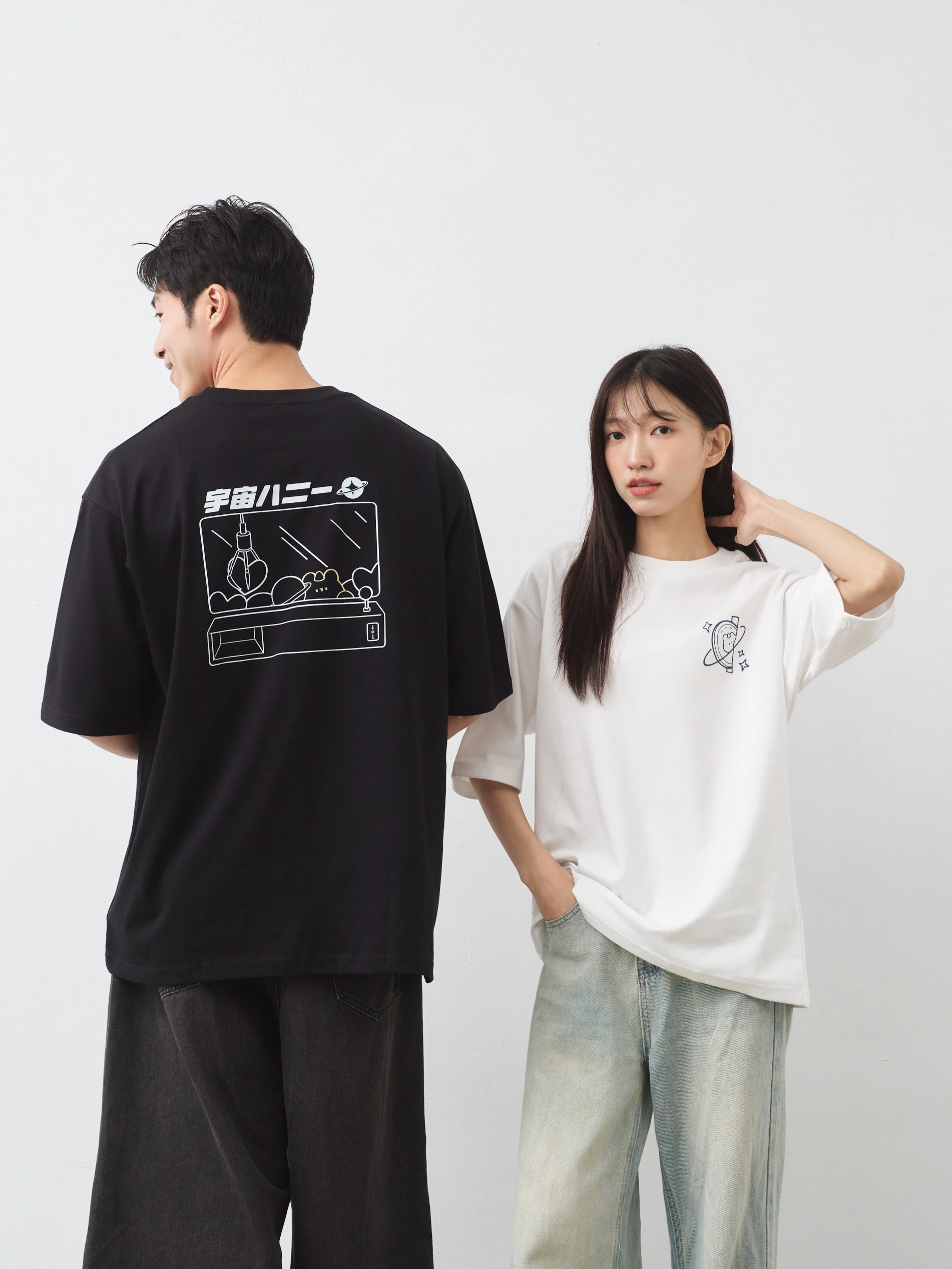 宇宙娃娃機 親膚雲朵TEE