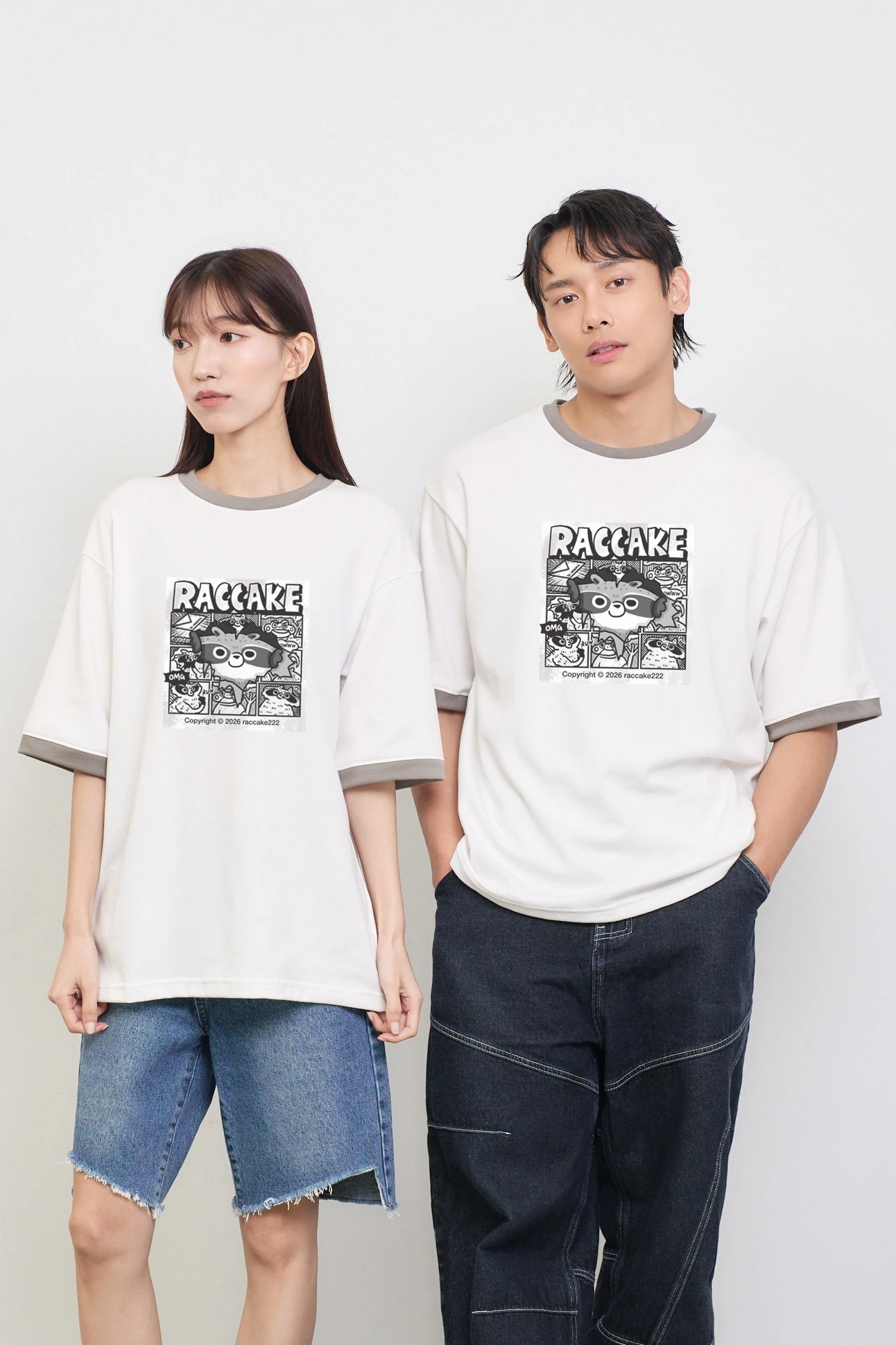 浣糕漫畫專欄 跳色空氣TEE