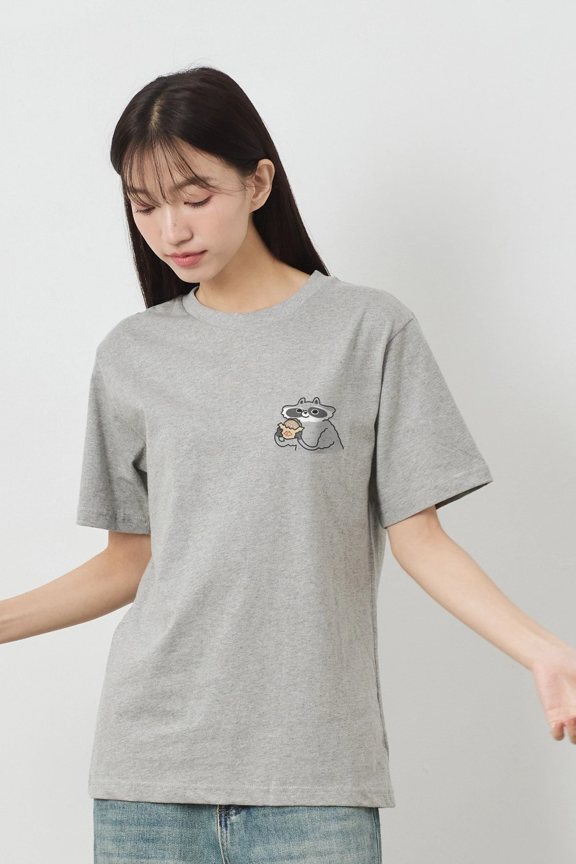 浣糕吃漢堡 中性經典純棉TEE