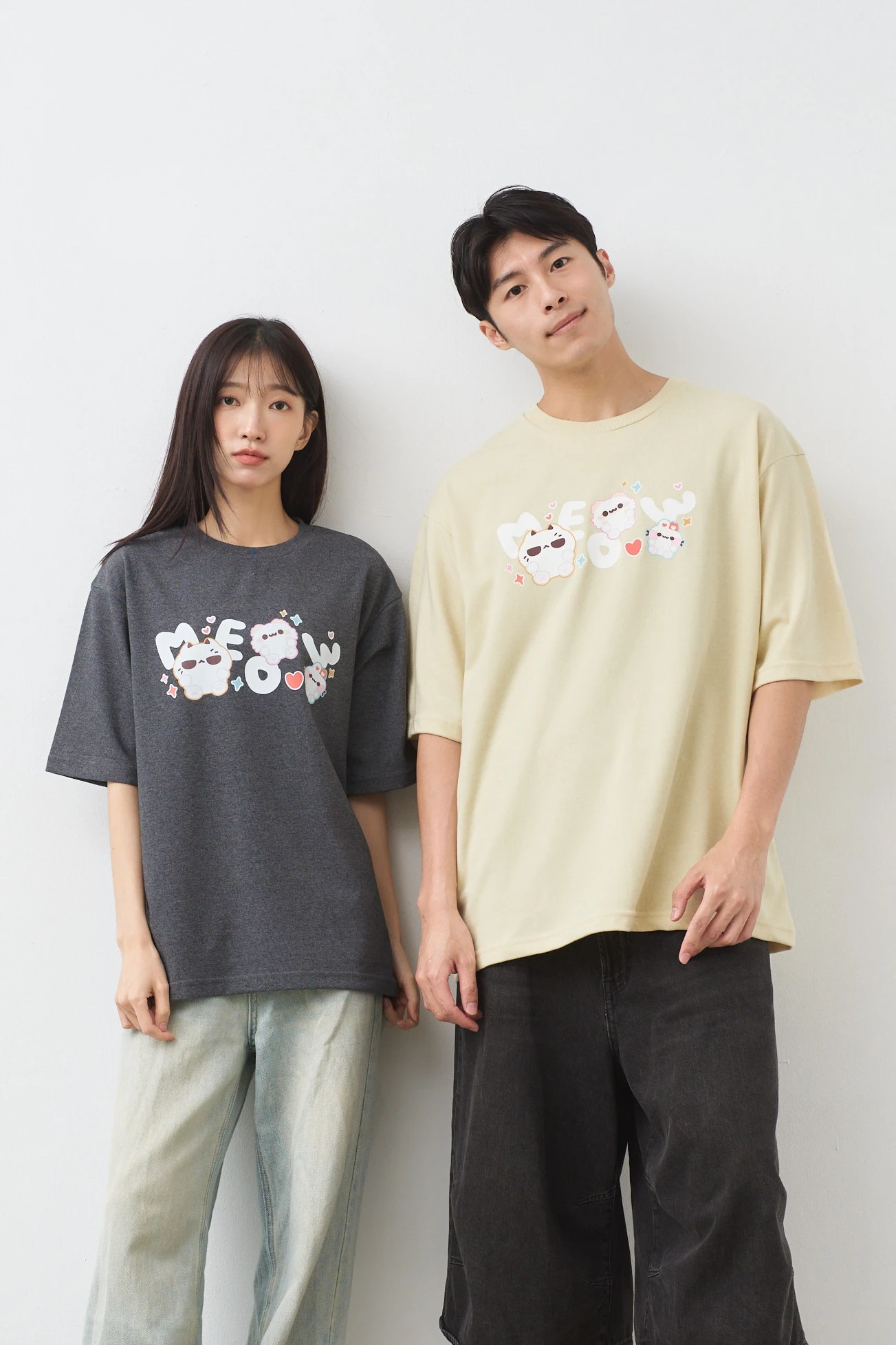 MEOW兔 親膚雲朵TEE