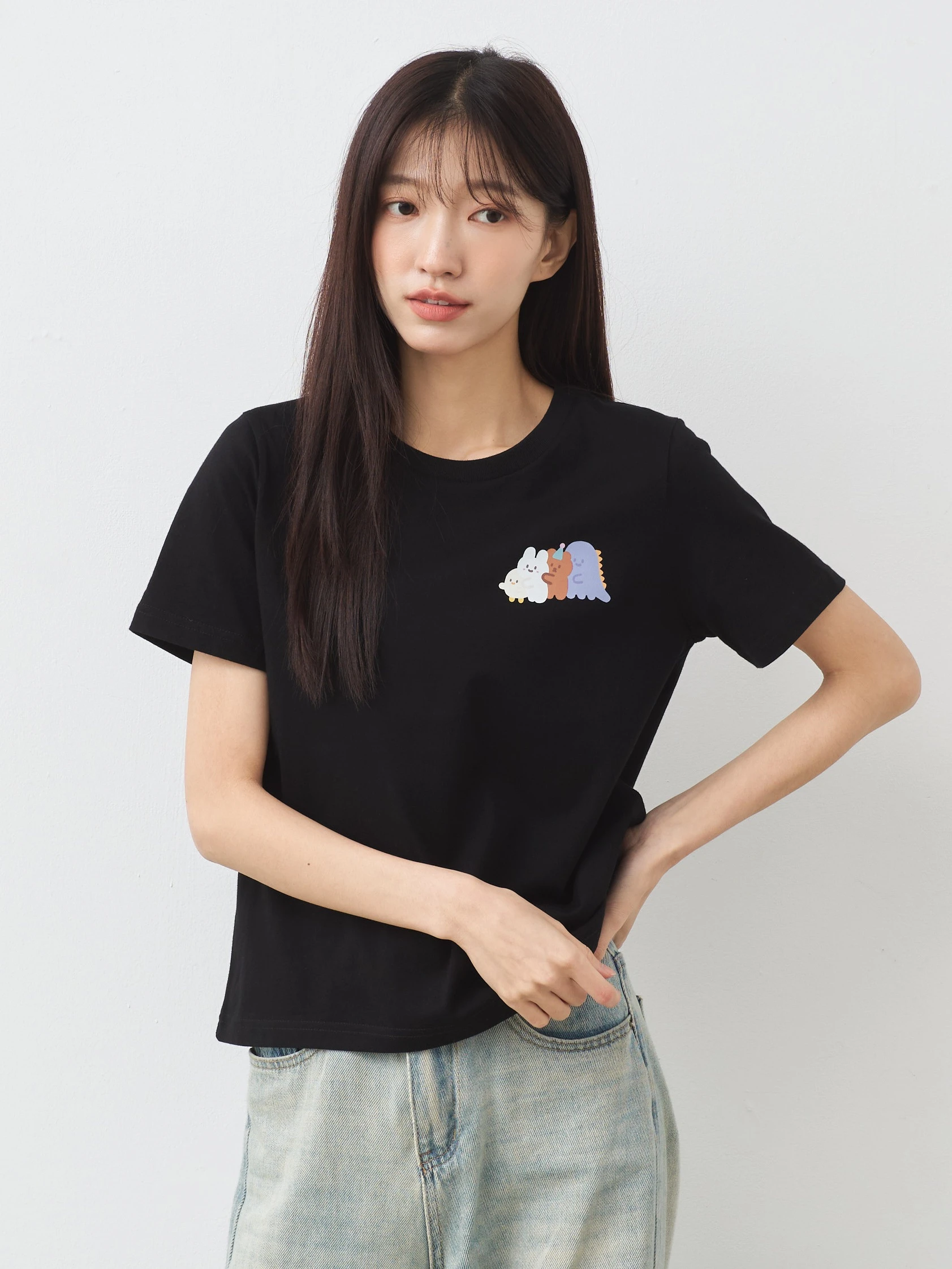 Little Friends 女版經典圓領TEE