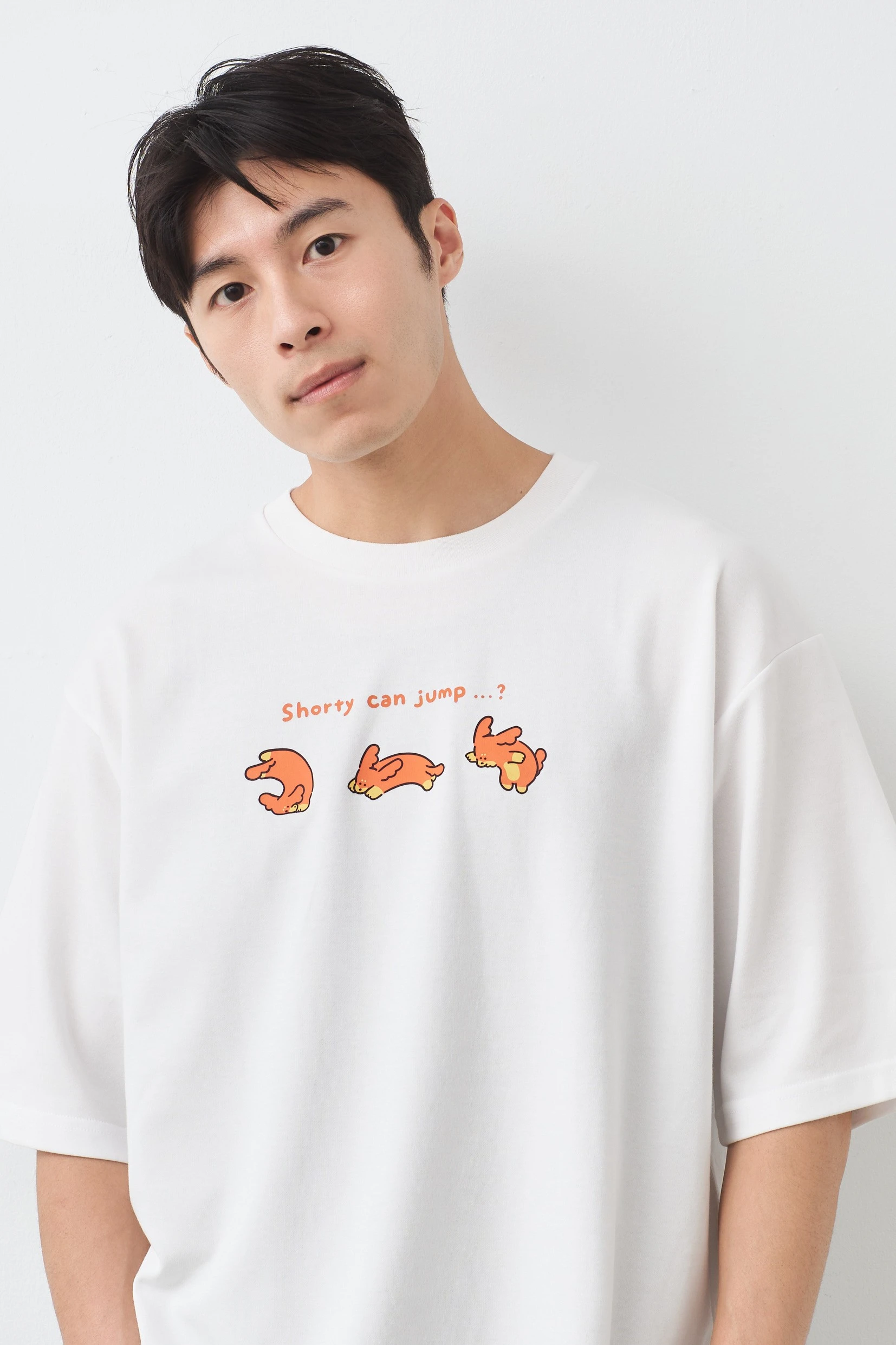 跳躍吧小短腿 親膚雲朵TEE