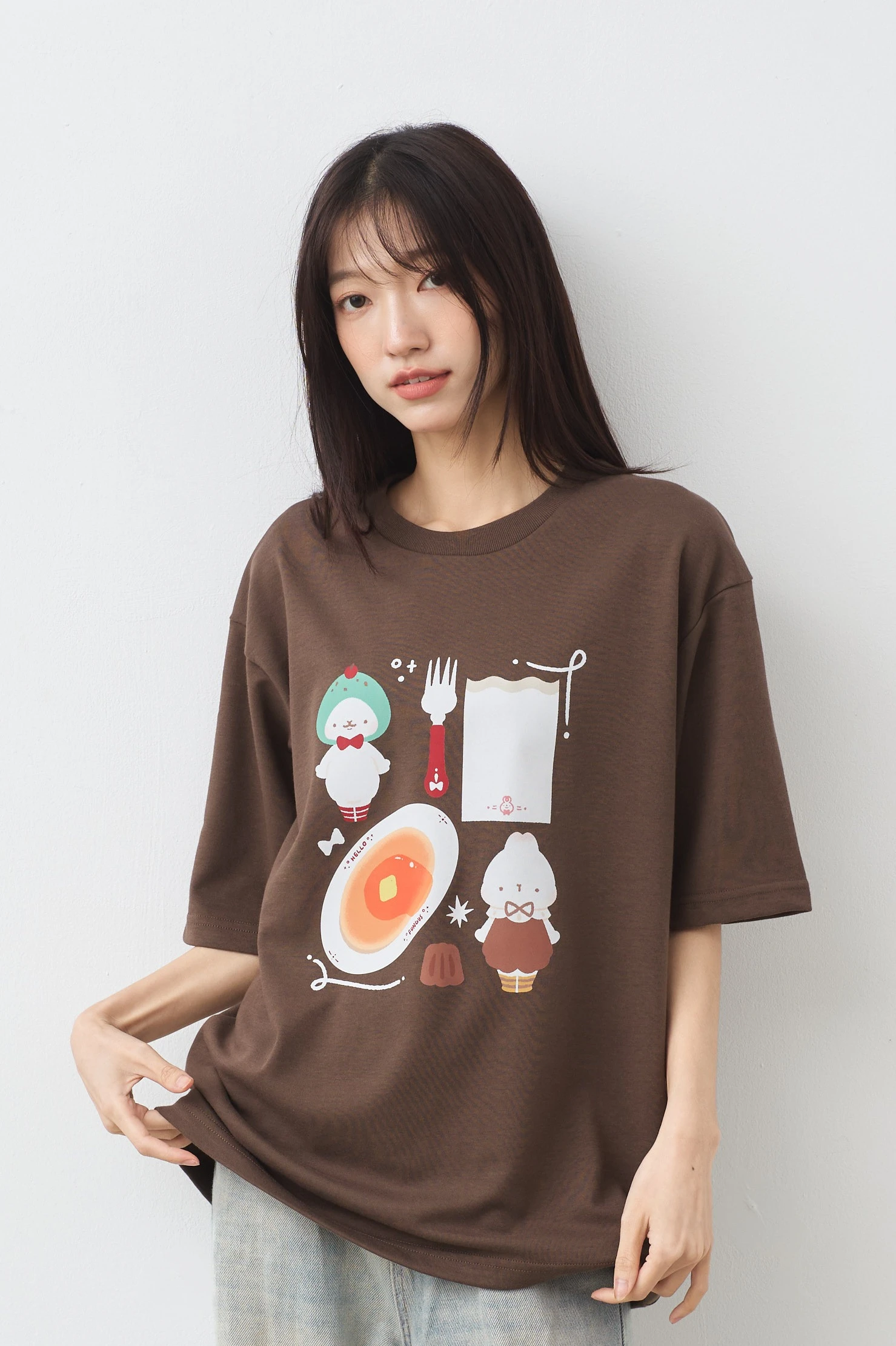 木耳鬆餅店 親膚雲朵TEE