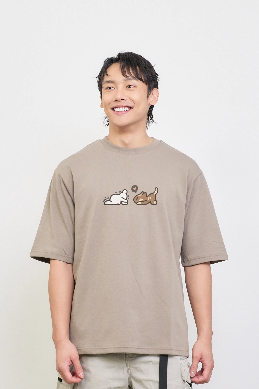 只是在做瑜伽  親膚雲朵TEE