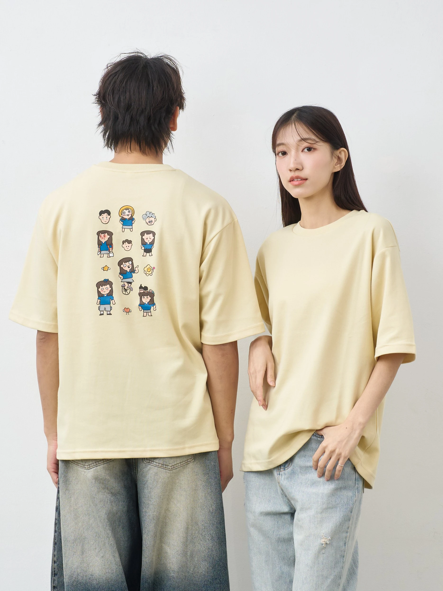 小方各種型態  親膚雲朵TEE