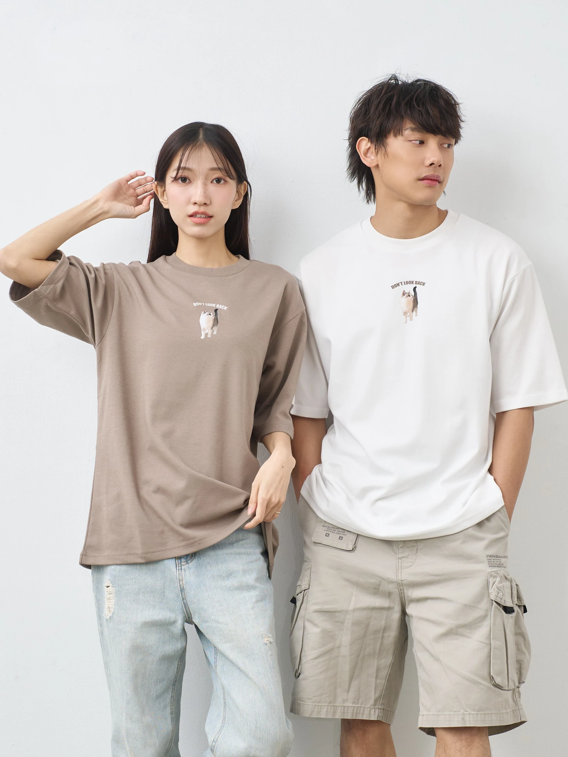 不要看我背後  親膚雲朵TEE