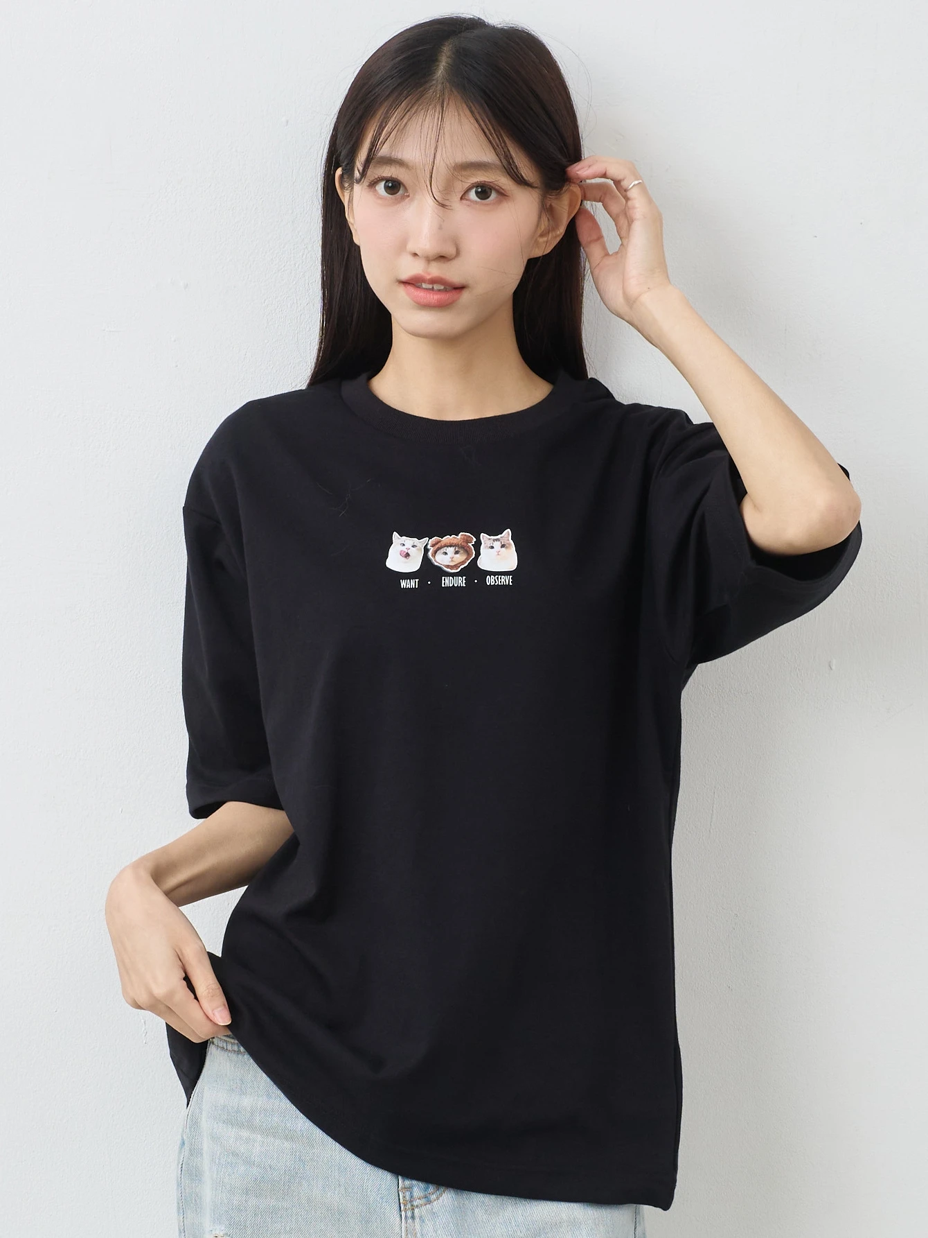 五吉郎都探吉  親膚雲朵TEE