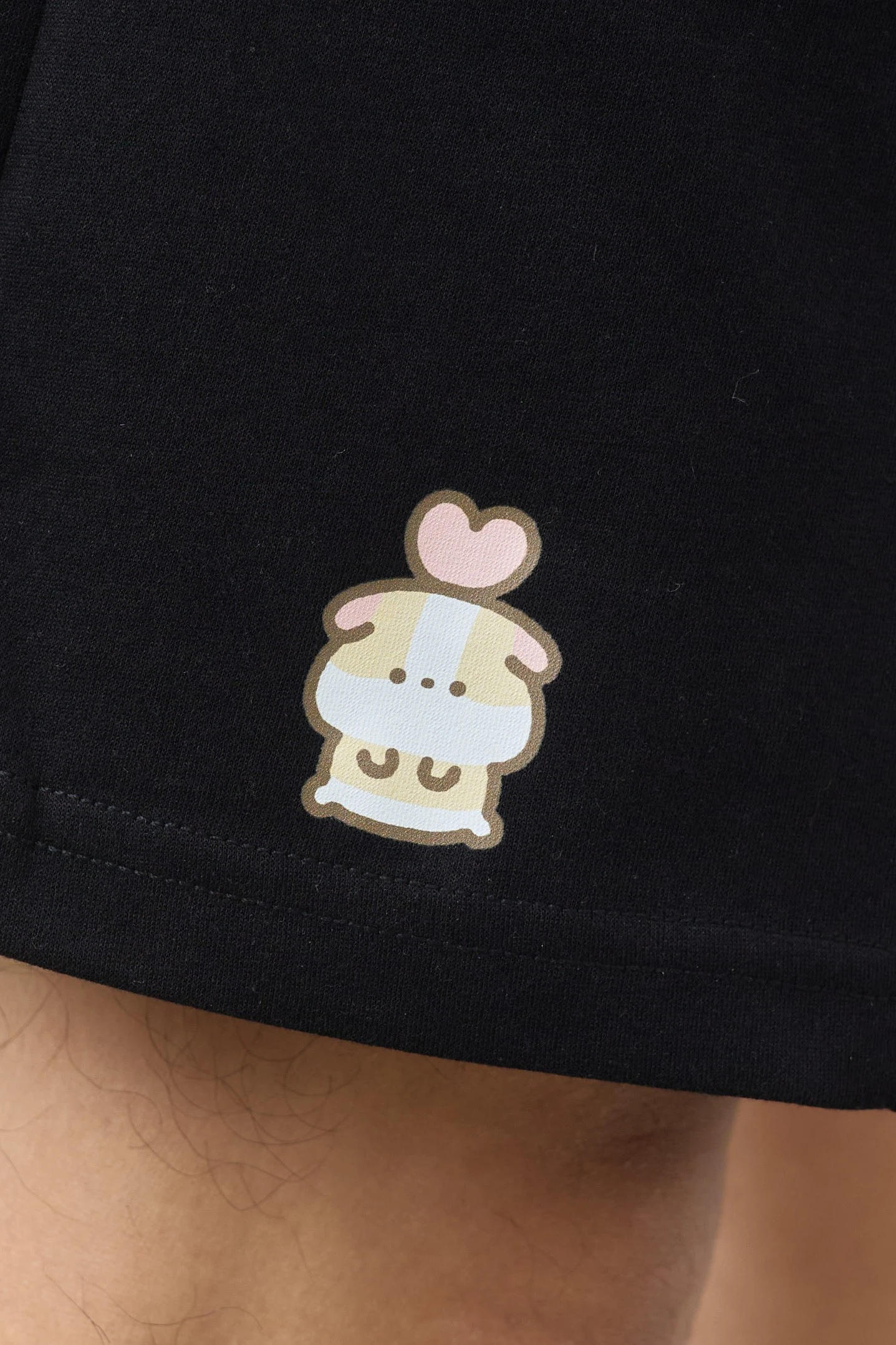 天竺鼠布丁LOVE 親膚中性短褲