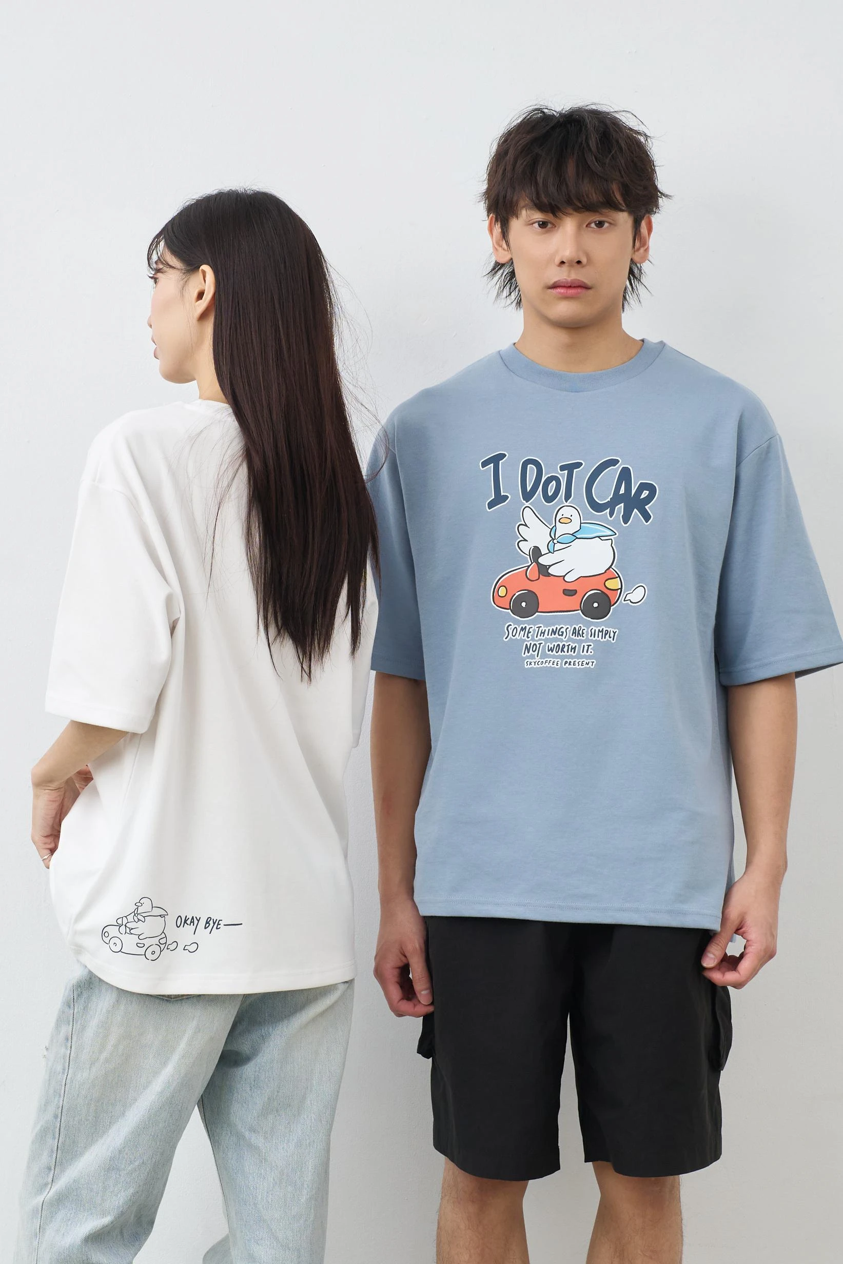 I DOT CAR  親膚雲朵TEE