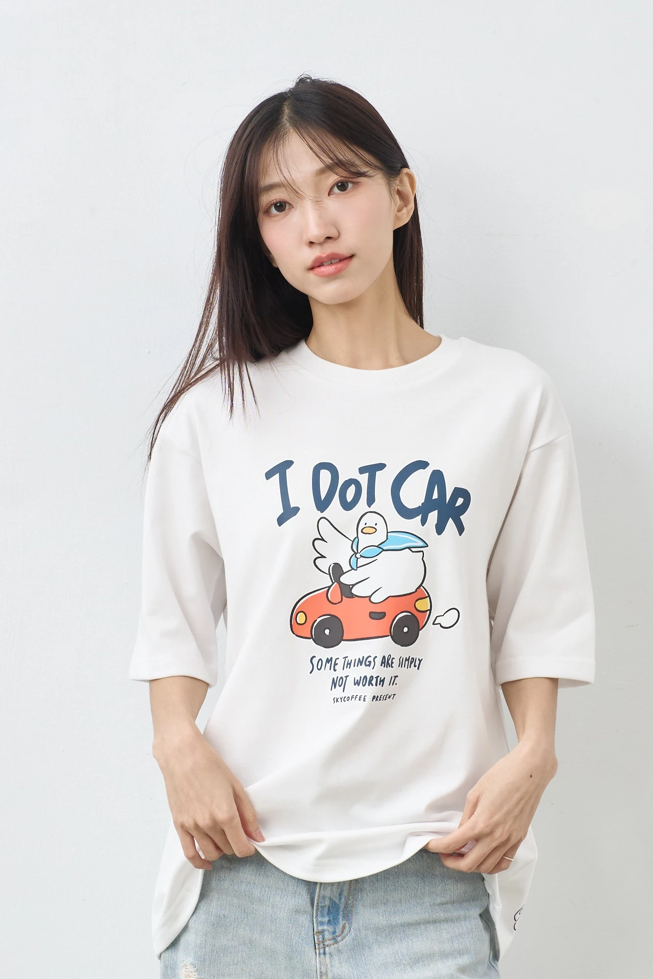 I DOT CAR  親膚雲朵TEE