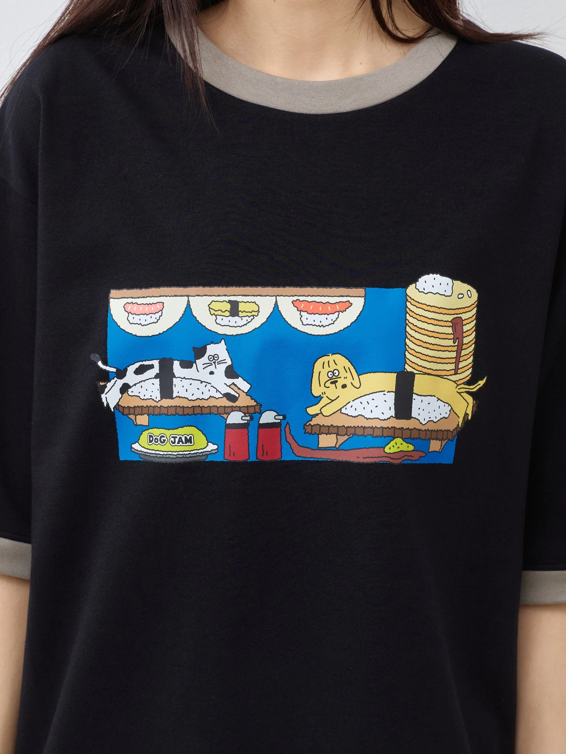好吃的壽司 跳色空氣TEE