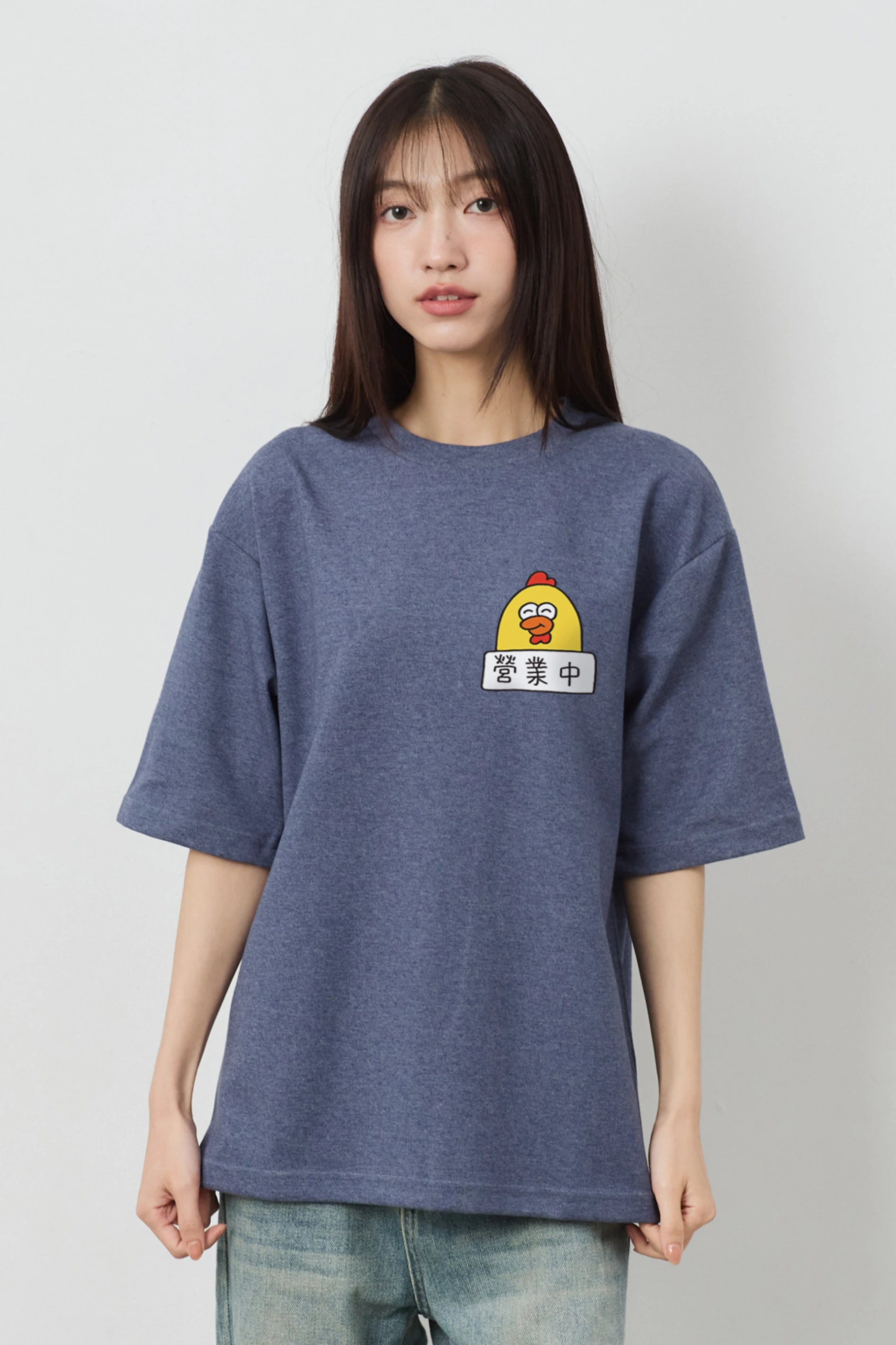 營業中  親膚雲朵TEE