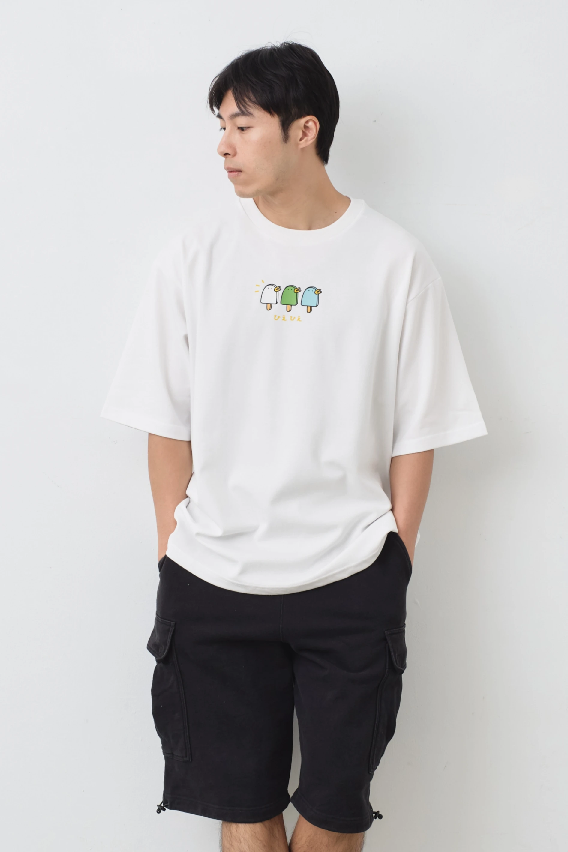 冰冰冰棒  親膚雲朵TEE