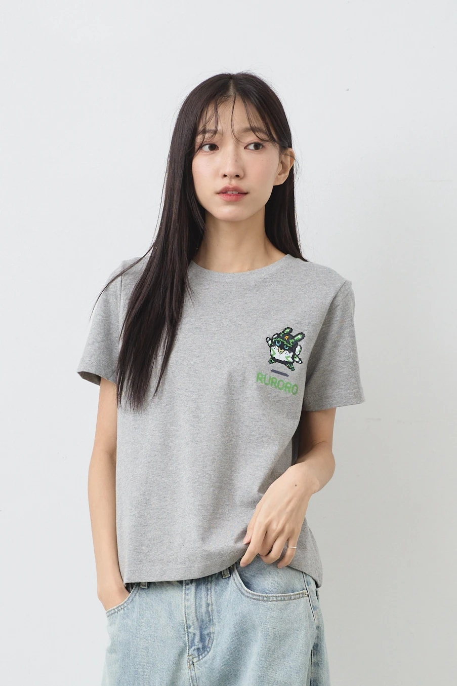 像素洛洛 女版經典圓領TEE