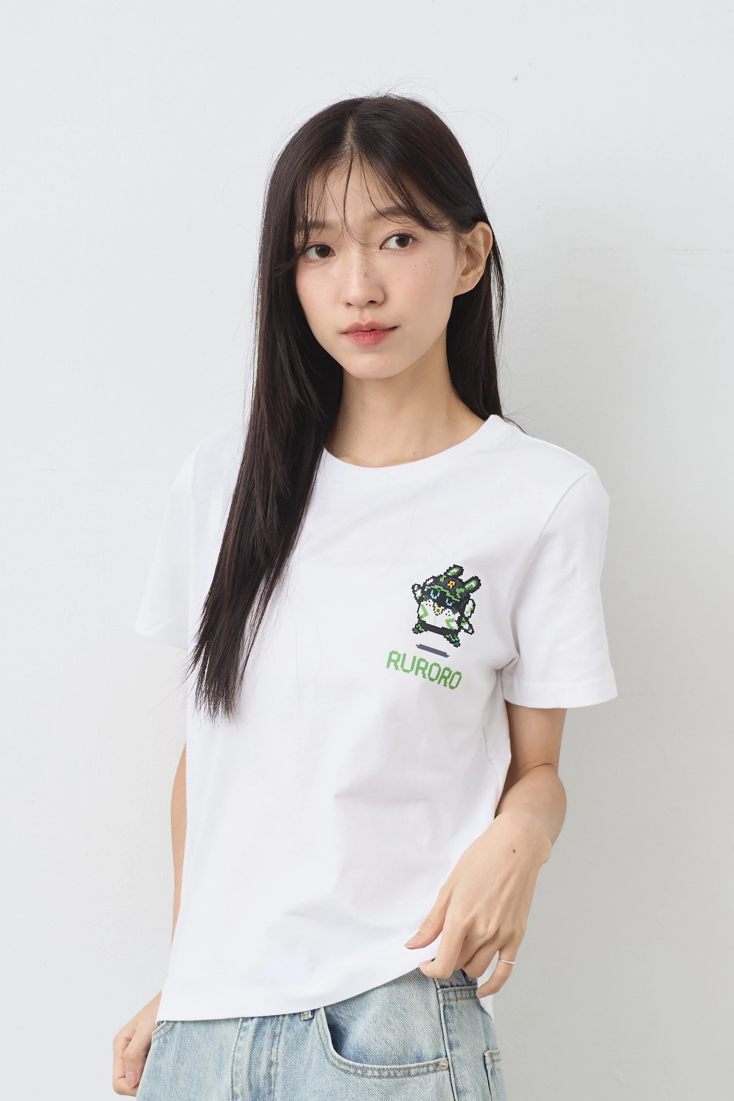 像素洛洛 女版經典圓領TEE