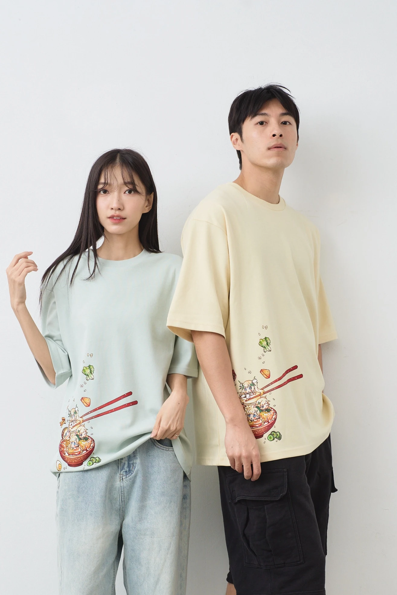 就愛吃滷『洛 』飯 親膚雲朵TEE