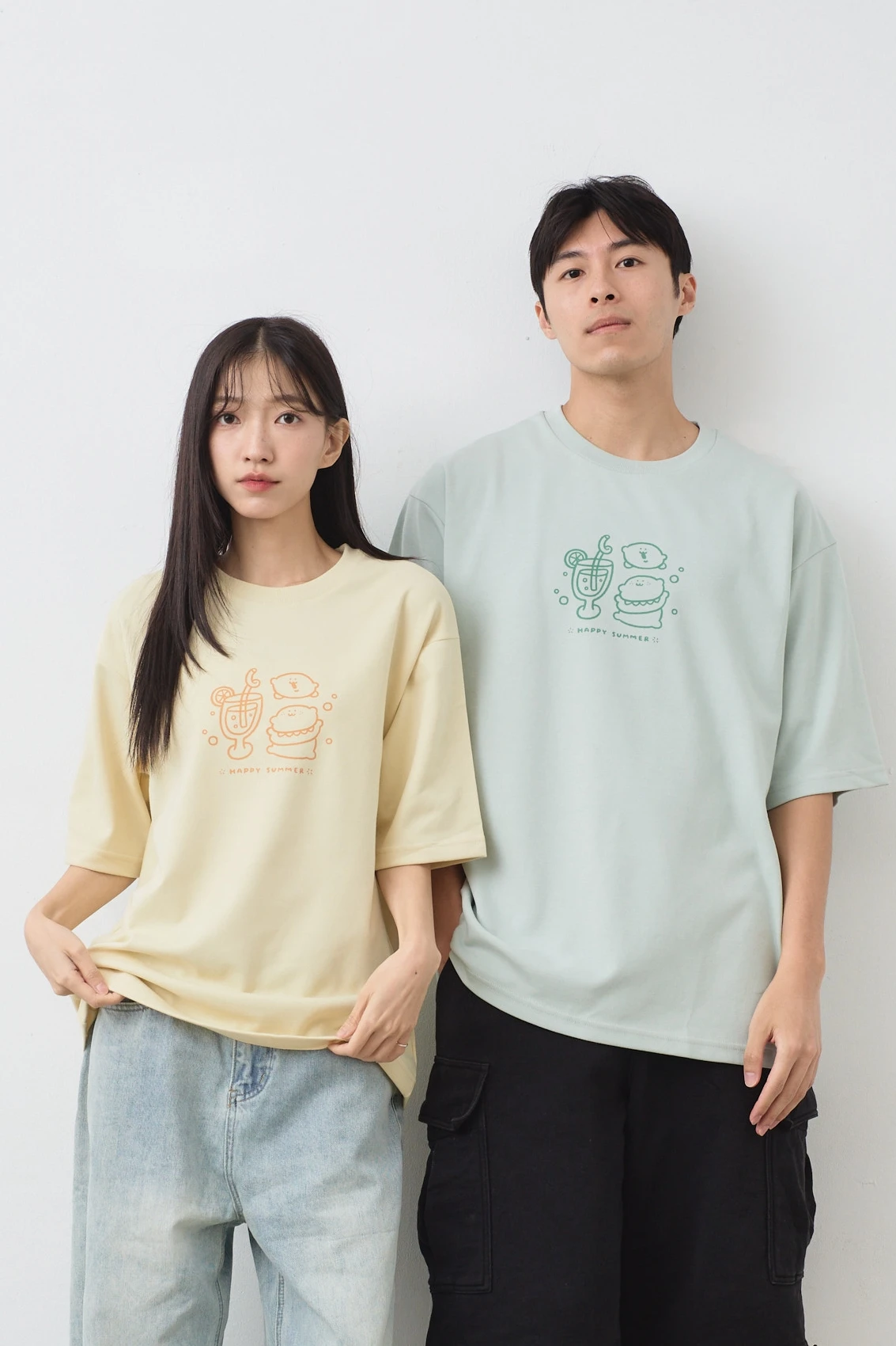 檸檬蘇打 親膚雲朵TEE