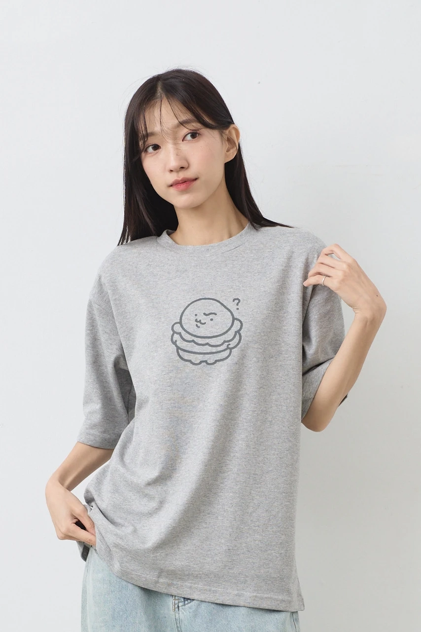嗯 ? ? ?  親膚雲朵TEE(麻花)
