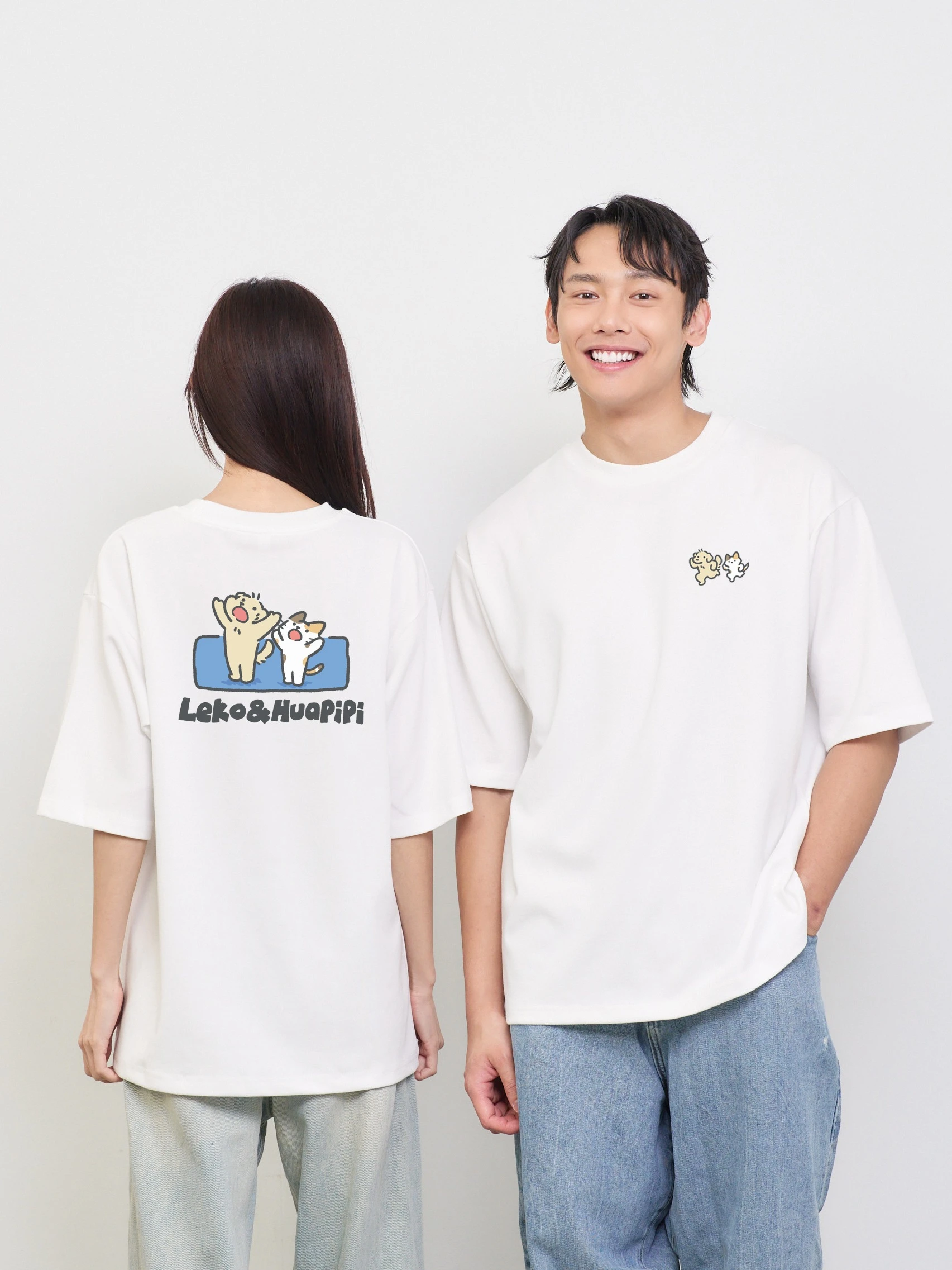 leko&huapipi 親膚雲朵TEE