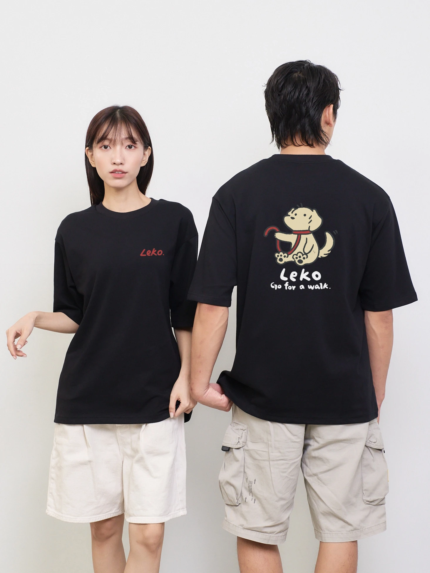 go for a walk 親膚雲朵TEE