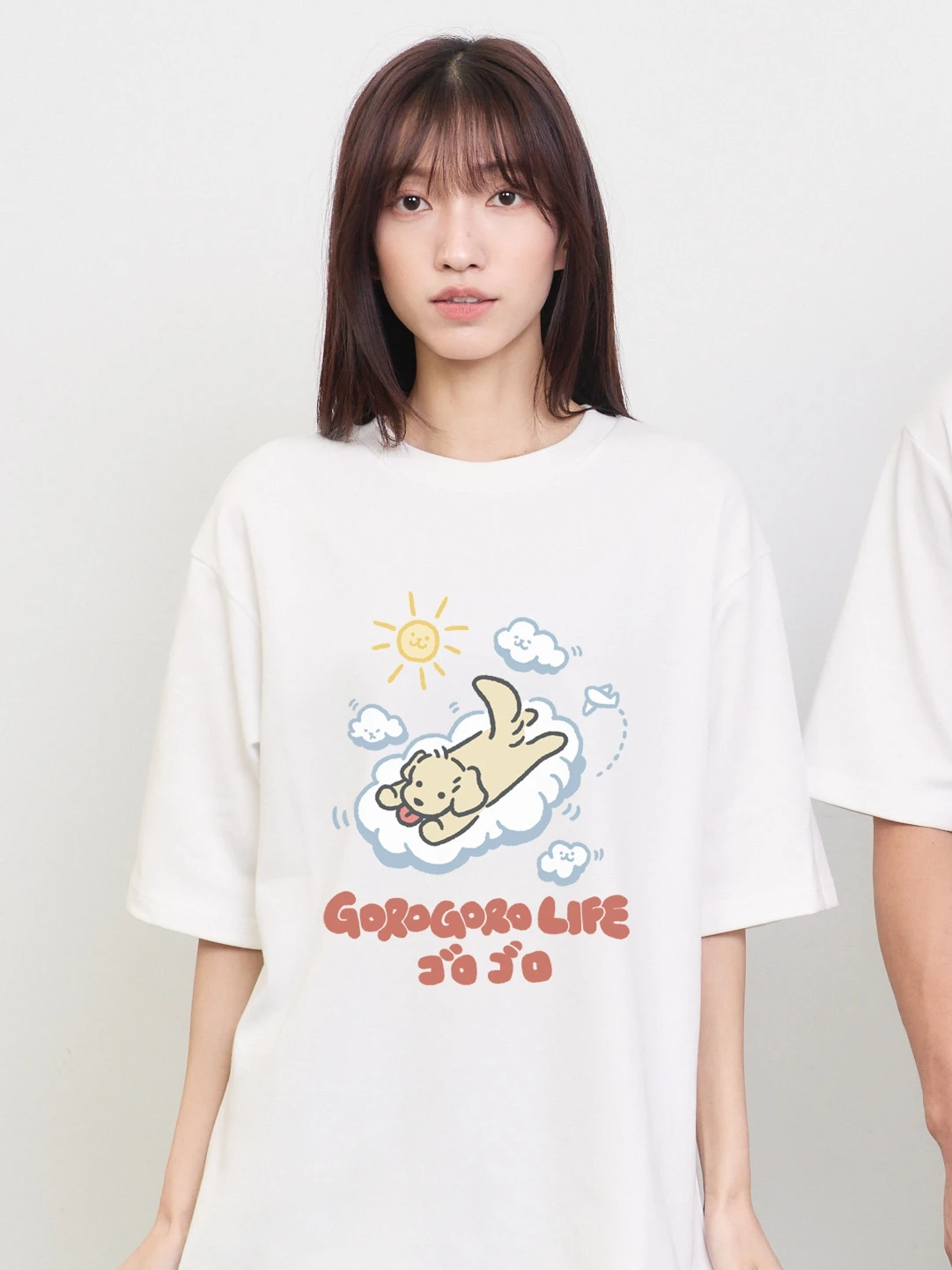 gorogoro life 親膚雲朵TEE