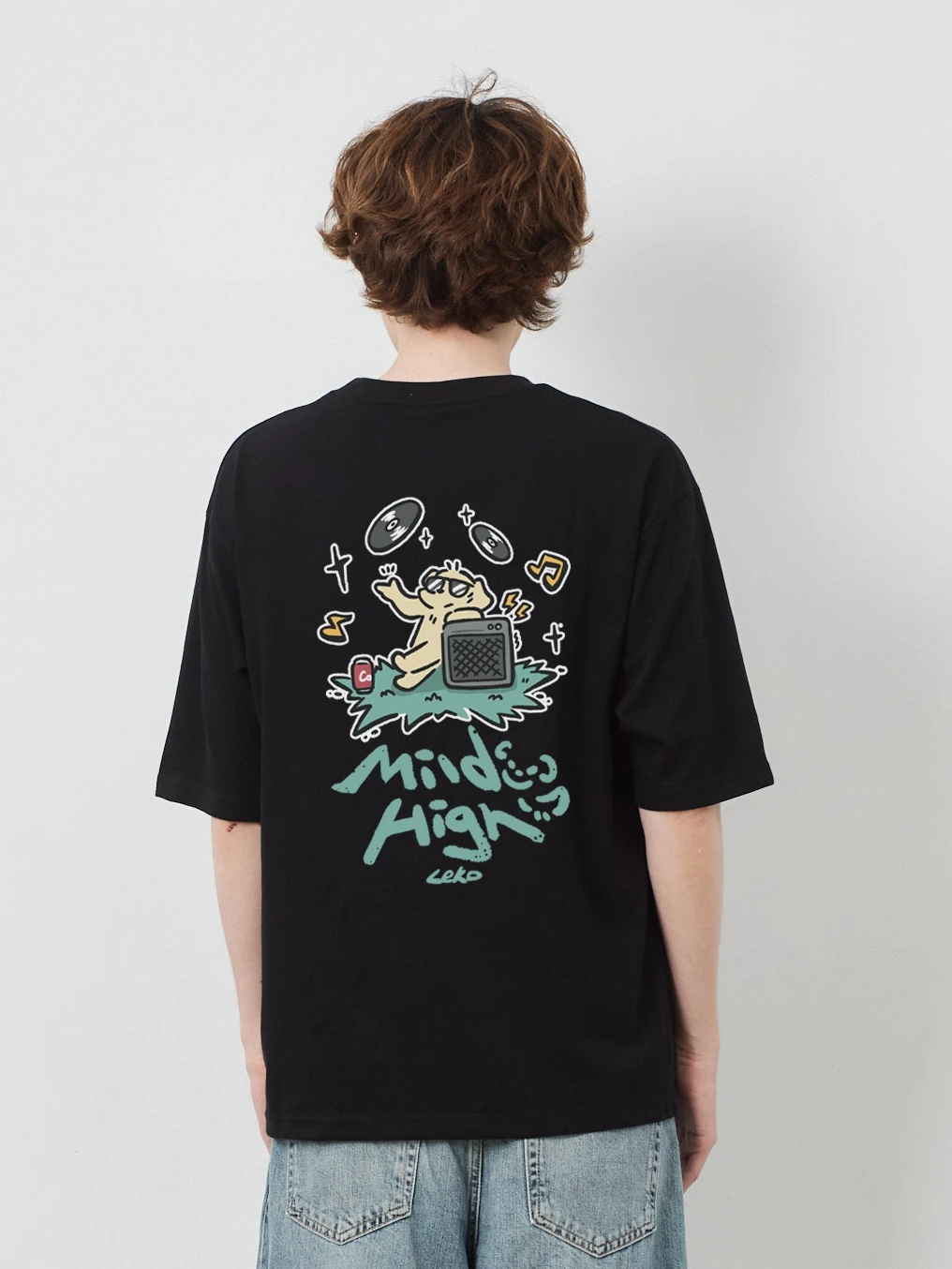 mild high 親膚雲朵TEE