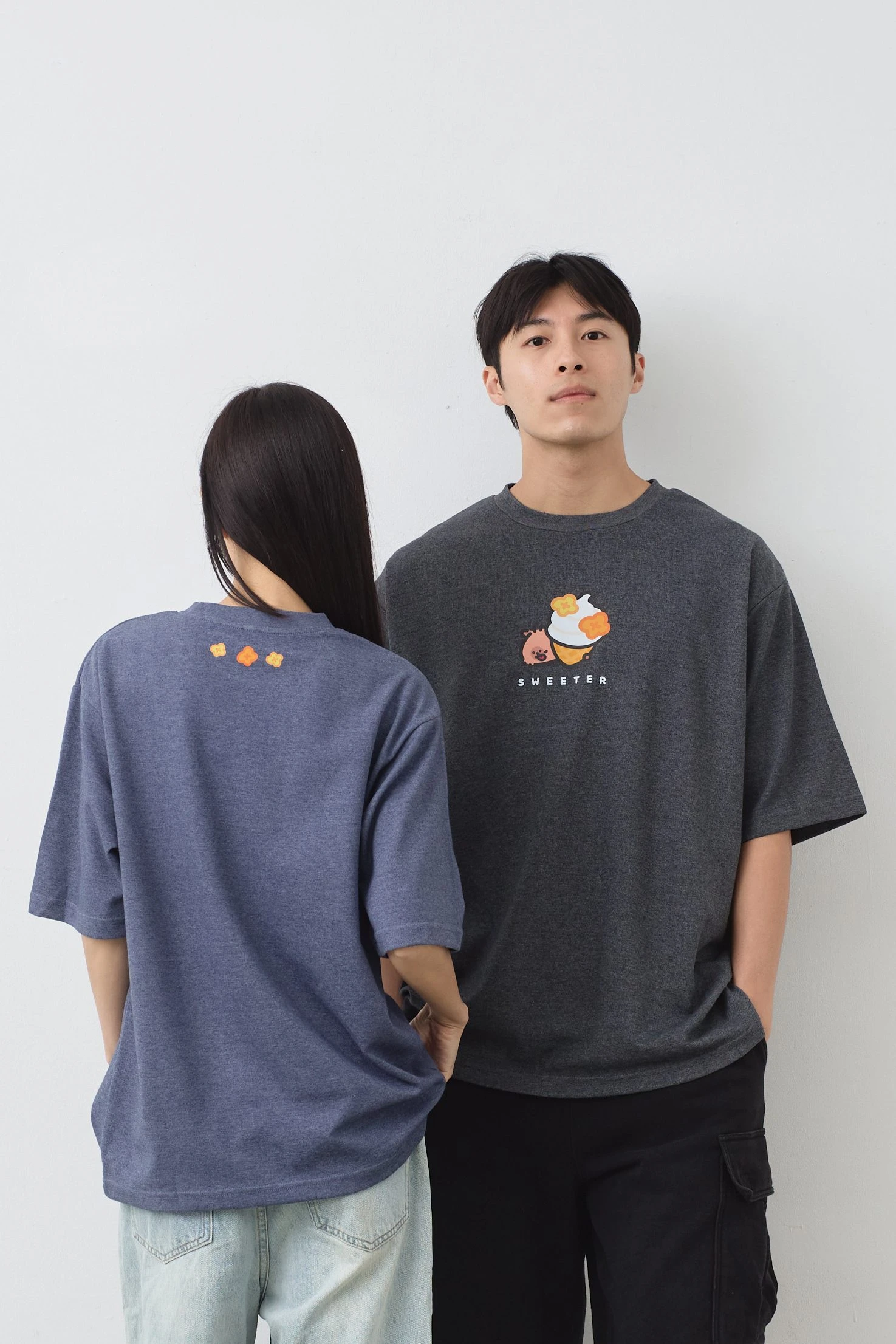甜點狂熱份子  親膚雲朵TEE(麻花)
