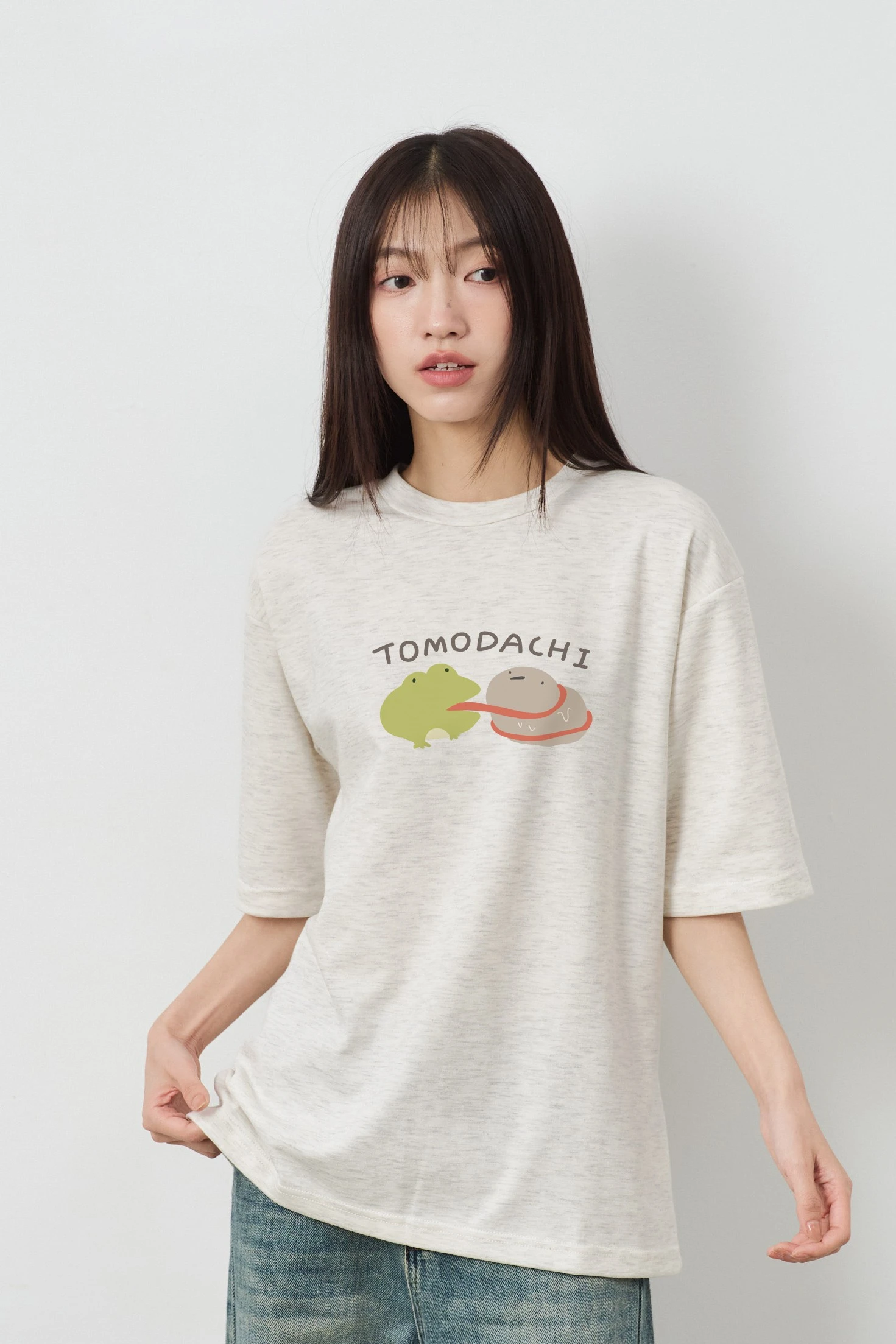 青蛙好朋友 親膚雲朵TEE