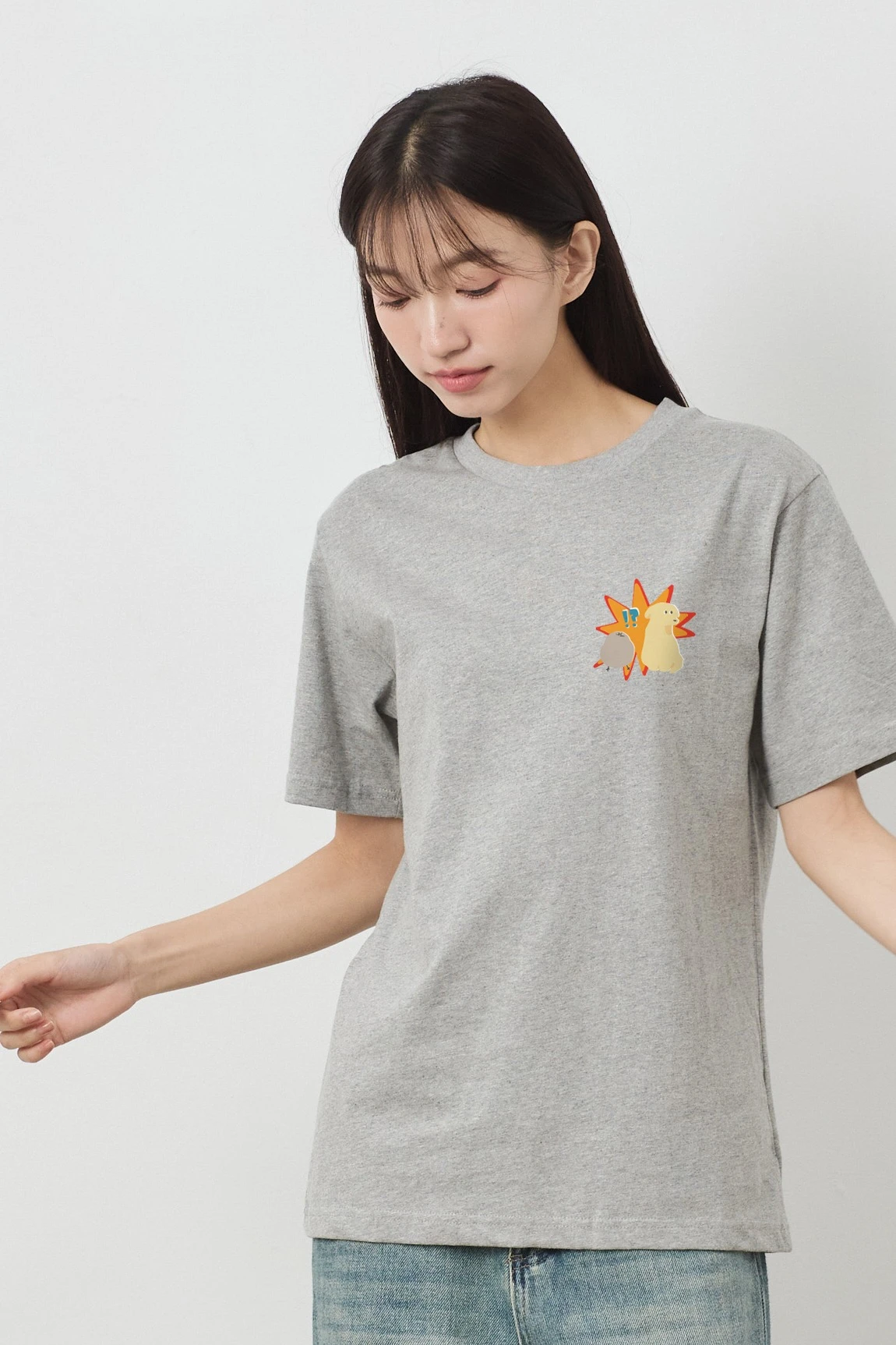 做錯事的狗勾 中性經典純棉TEE