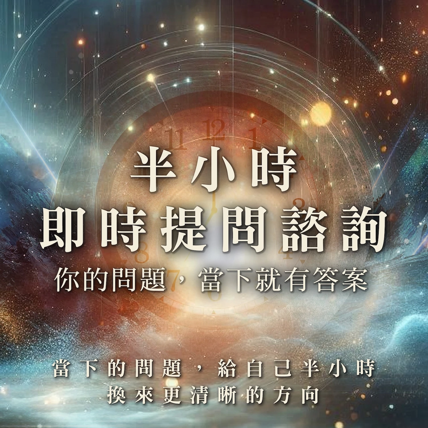 半小時即時提問諮詢