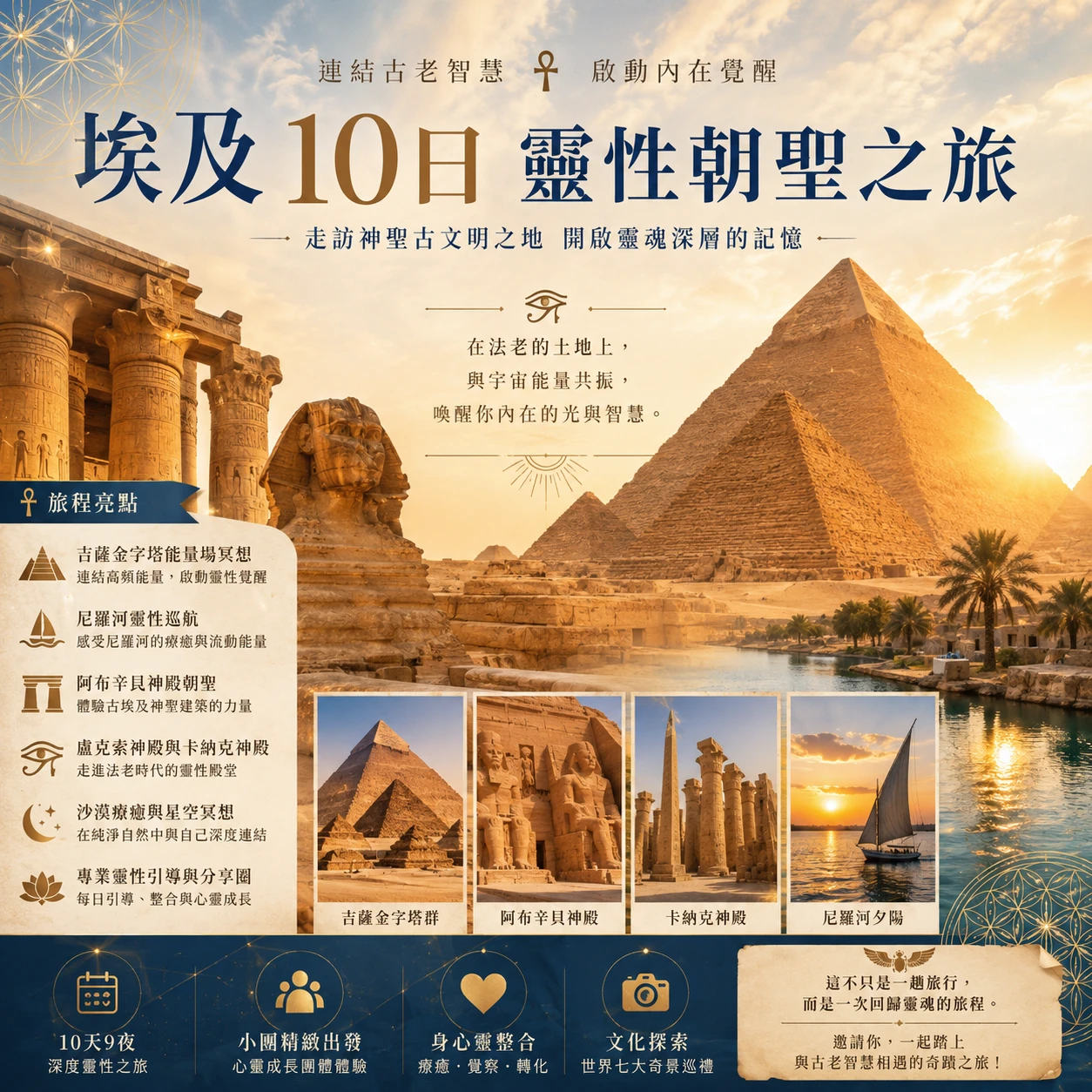 2027三月-埃及10日靈性朝聖之旅