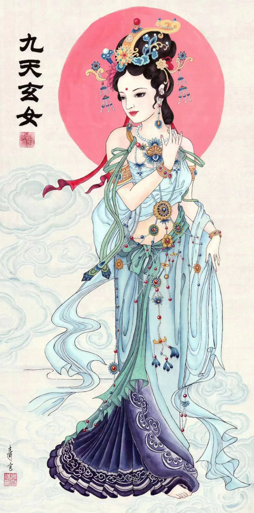 九天玄女東方美神