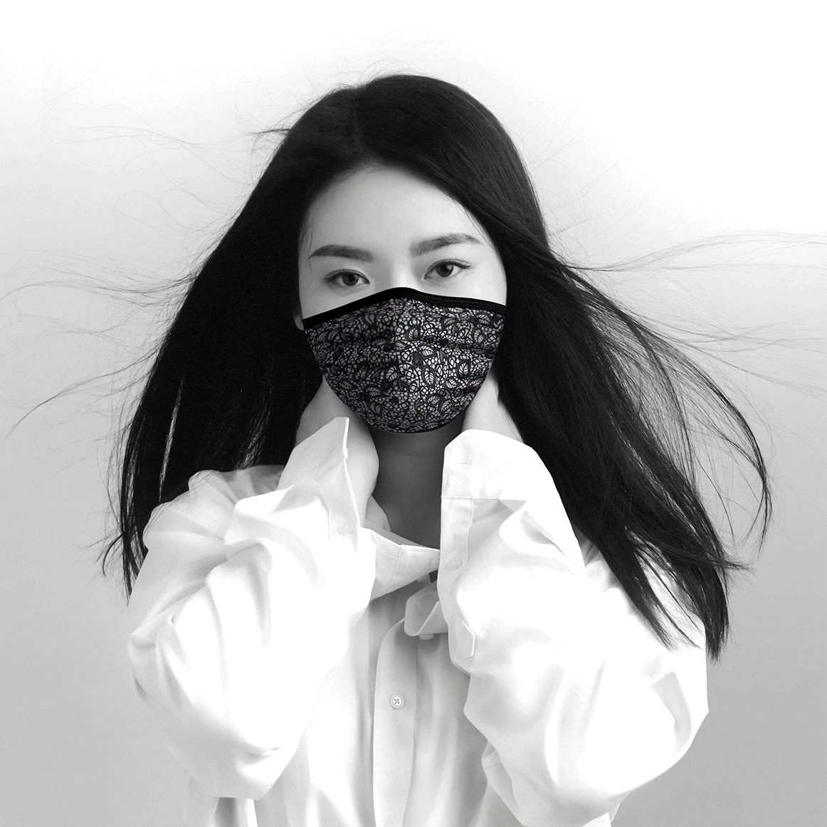 【性感黑蕾絲女神口罩】30入/盒