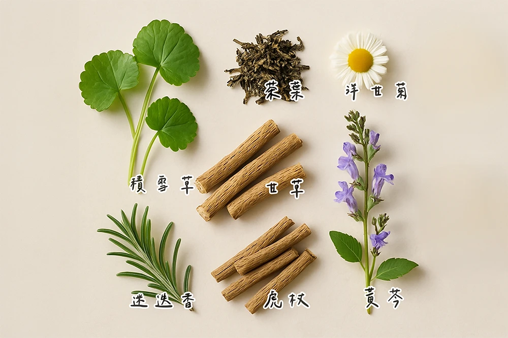 這些草本你都認識嗎？ 全效草本護膚精華成分解析