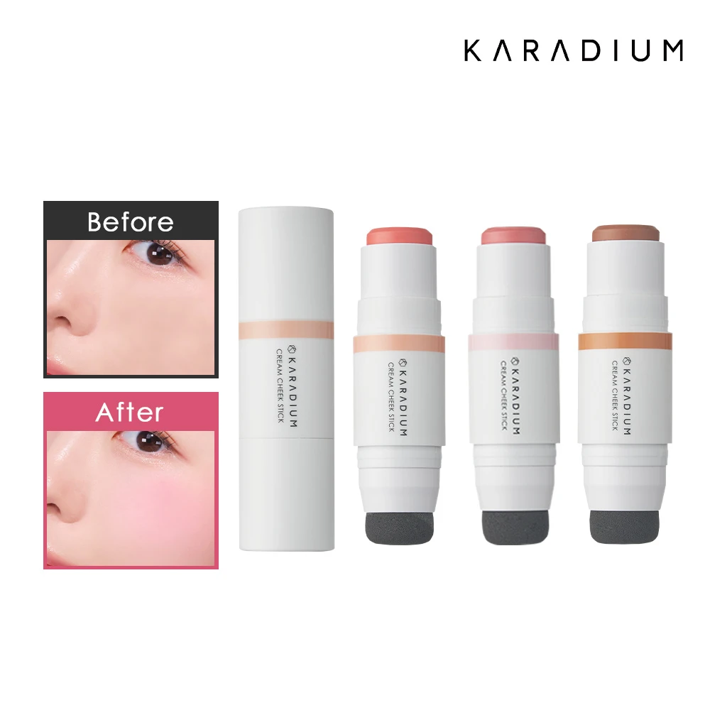 KARADIUM 雲霧奶霜頰彩棒 (雙頭設計附粉撲 8g)