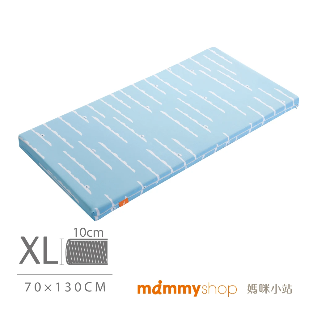 接觸型涼感布套 (適用VE嬰兒護脊床墊 10cm XL / 70x130cm / 不含床墊) 【海豹】